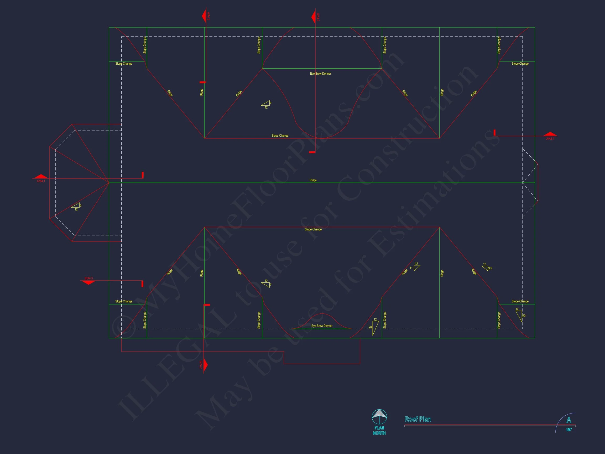Stunning house Plan with 3D Floor Blueprint CAD Designs