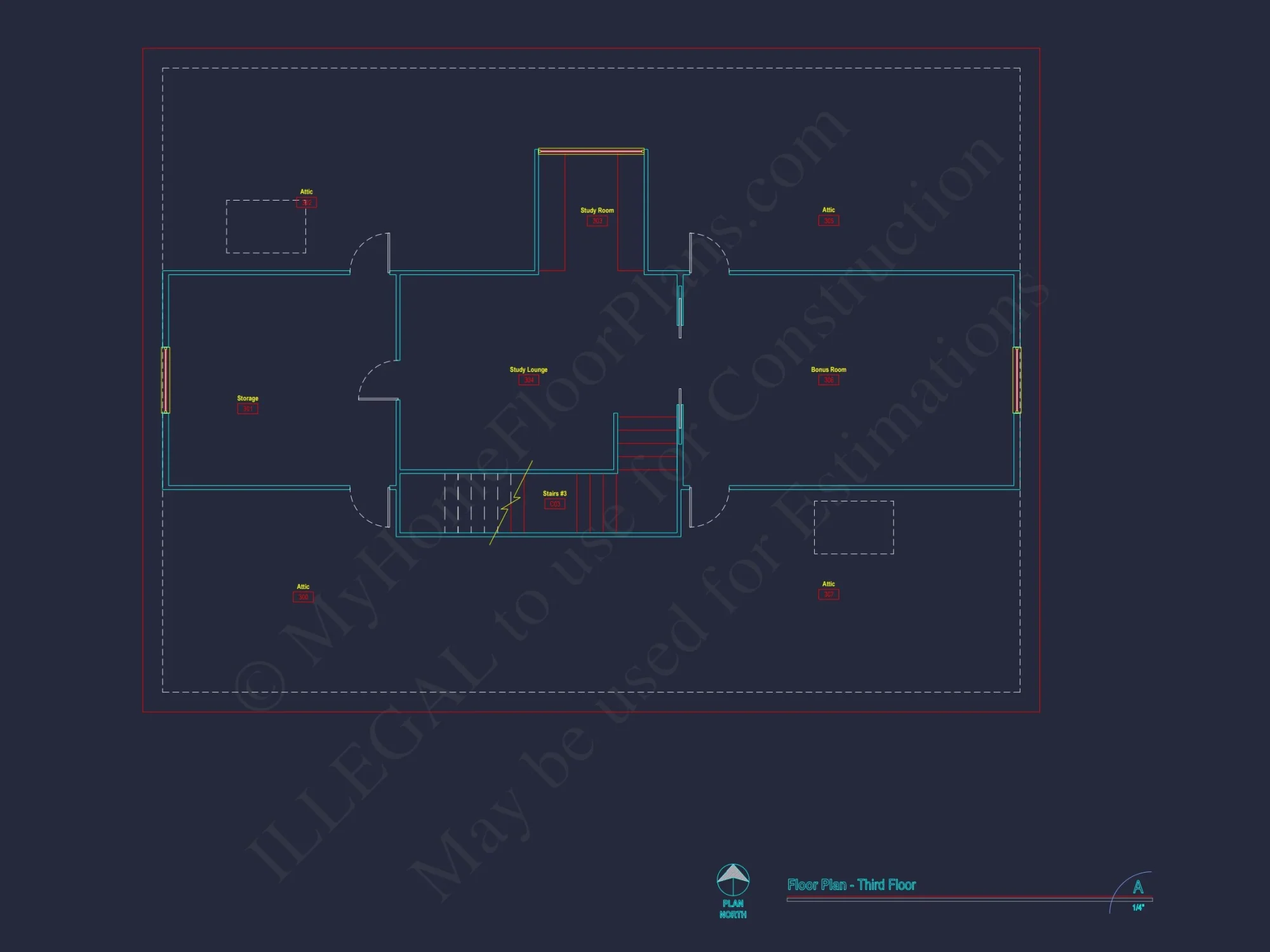 Stunning house Plan with 3D Floor Blueprint CAD Designs