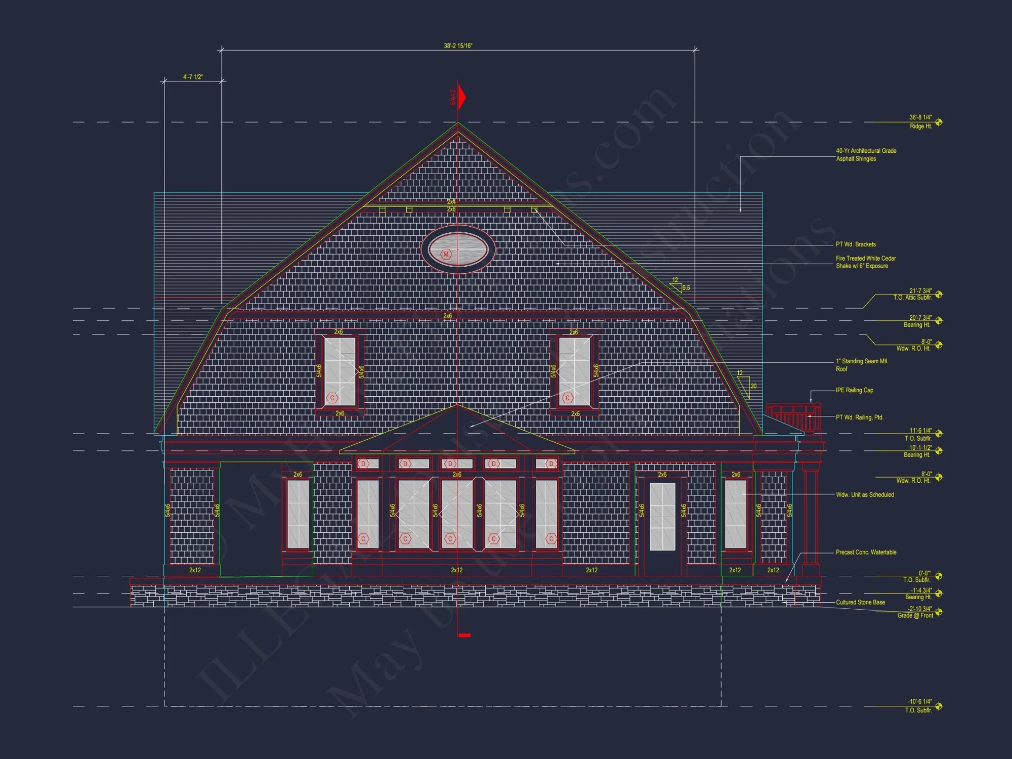 Stunning house Plan with 3D Floor Blueprint CAD Designs