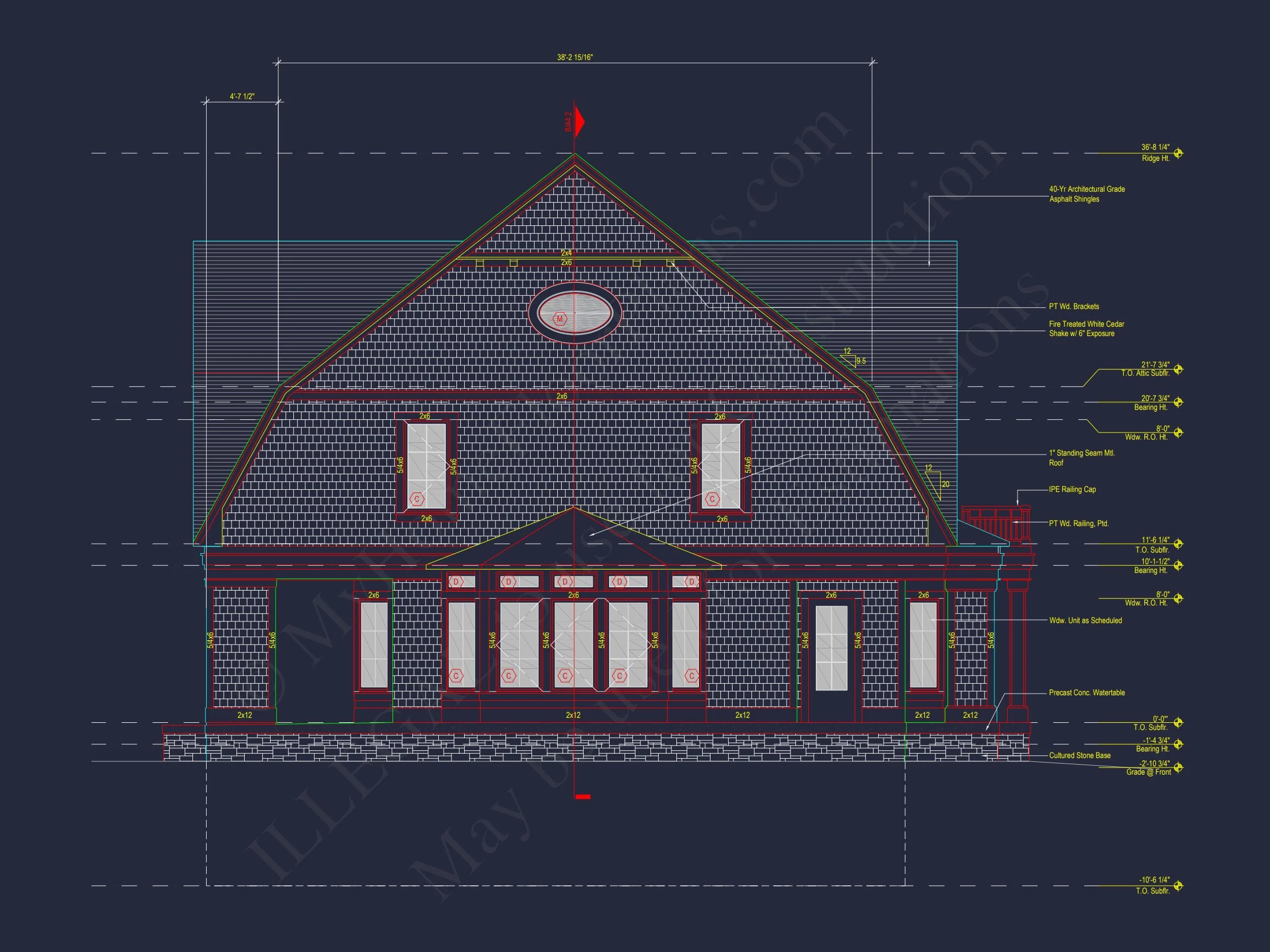 Stunning house Plan with 3D Floor Blueprint CAD Designs