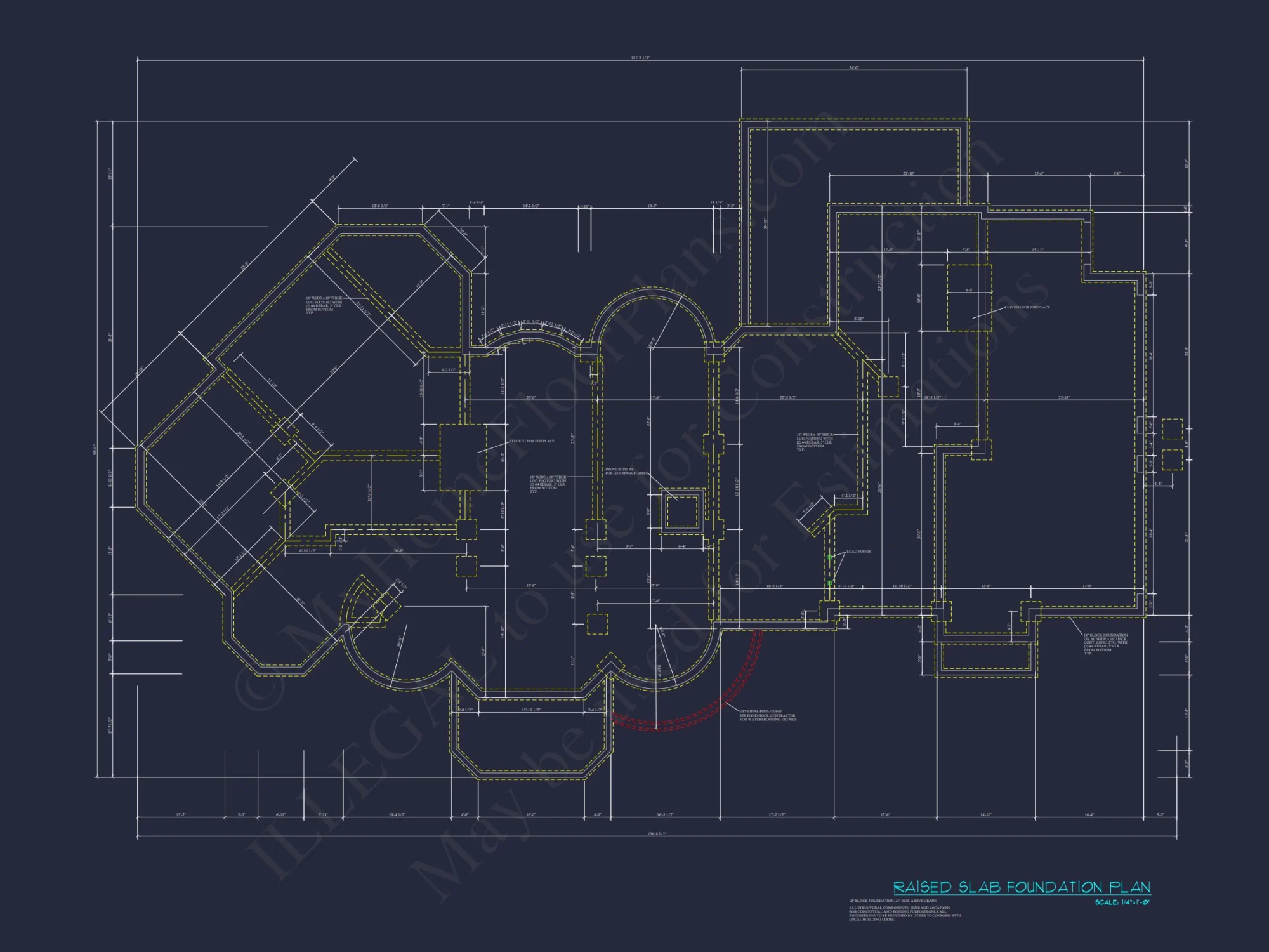 Stunning house Blueprint: CAD Architecture & Floor Plan Design