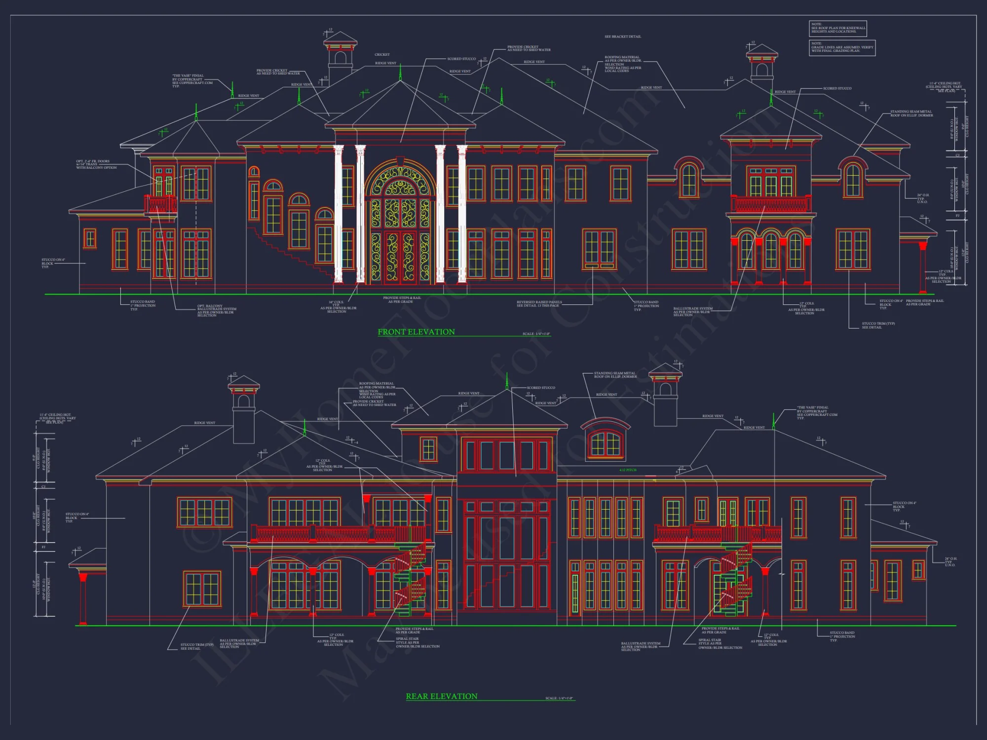 Stunning house Blueprint: CAD Architecture & Floor Plan Design