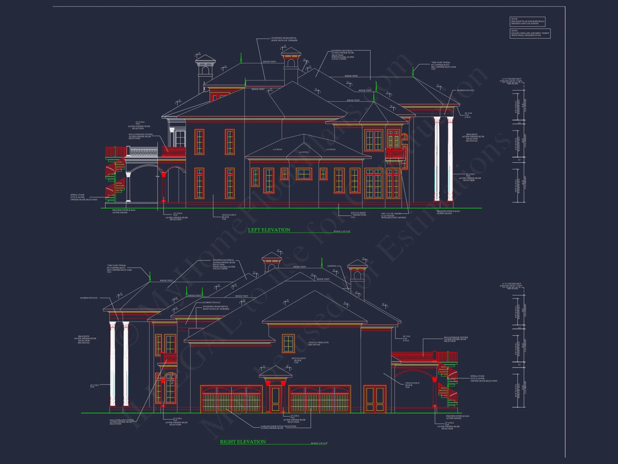 Stunning house Blueprint: CAD Architecture & Floor Plan Design