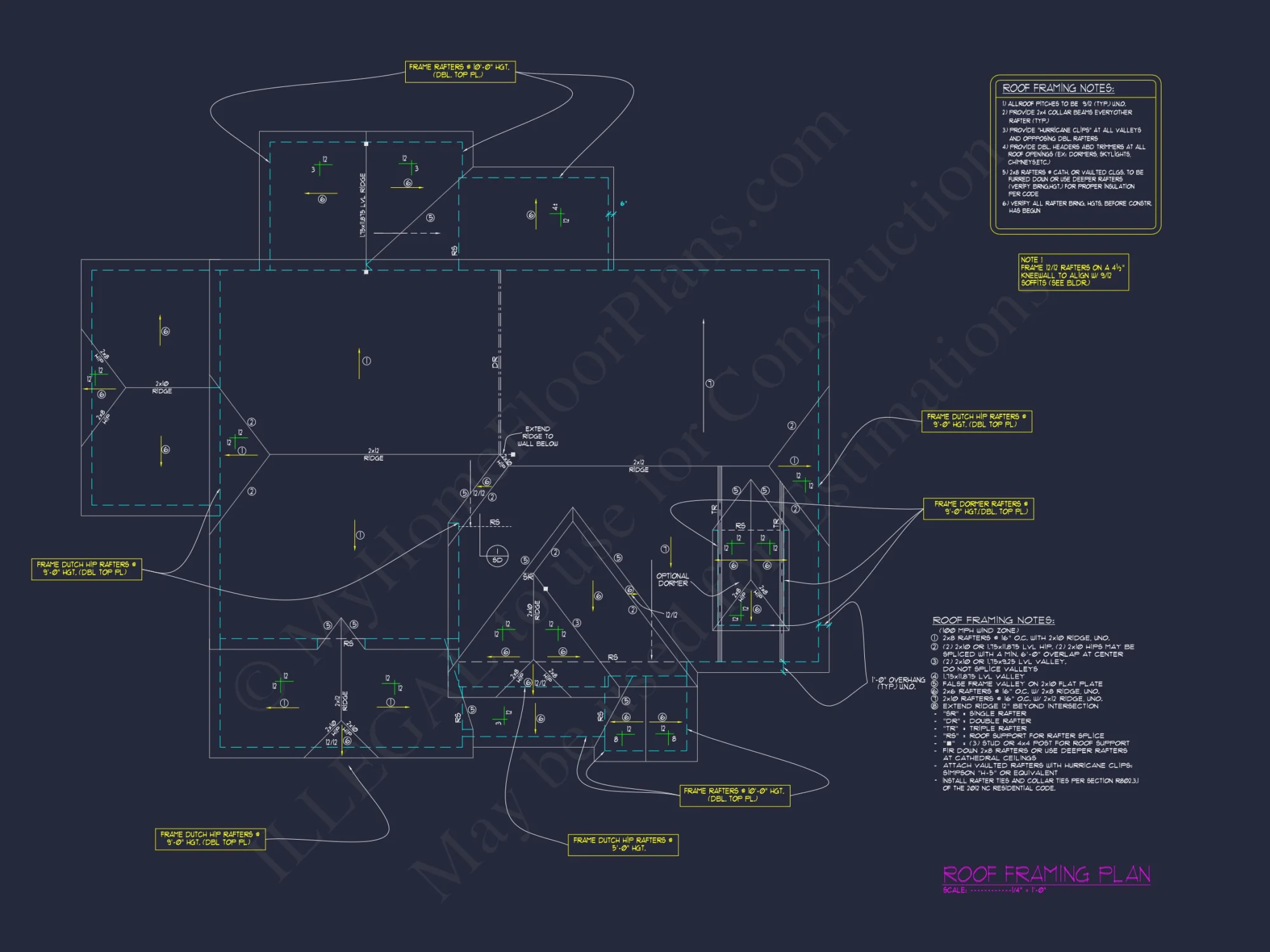 Charming 5-Bedroom house Blueprint with CAD Architecture Design