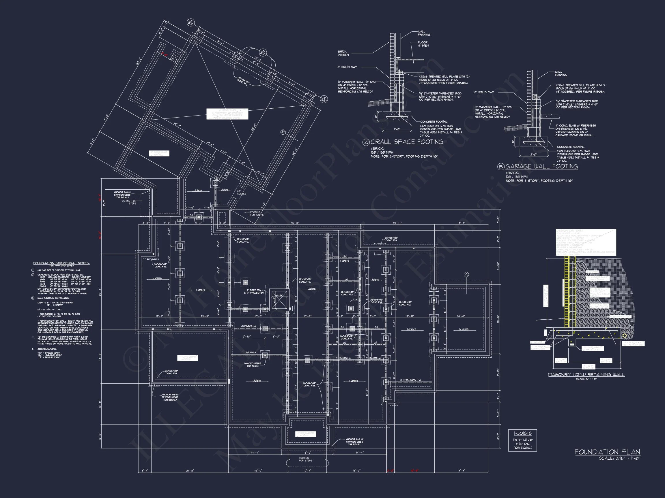 13-1591 HOUSE PLAN - Luxury House Plan with CAD Designs, 3 Floors & 5 Bedrooms 8 Luxury house Plan with CAD Designs, 3 Floors & 5 Bedrooms