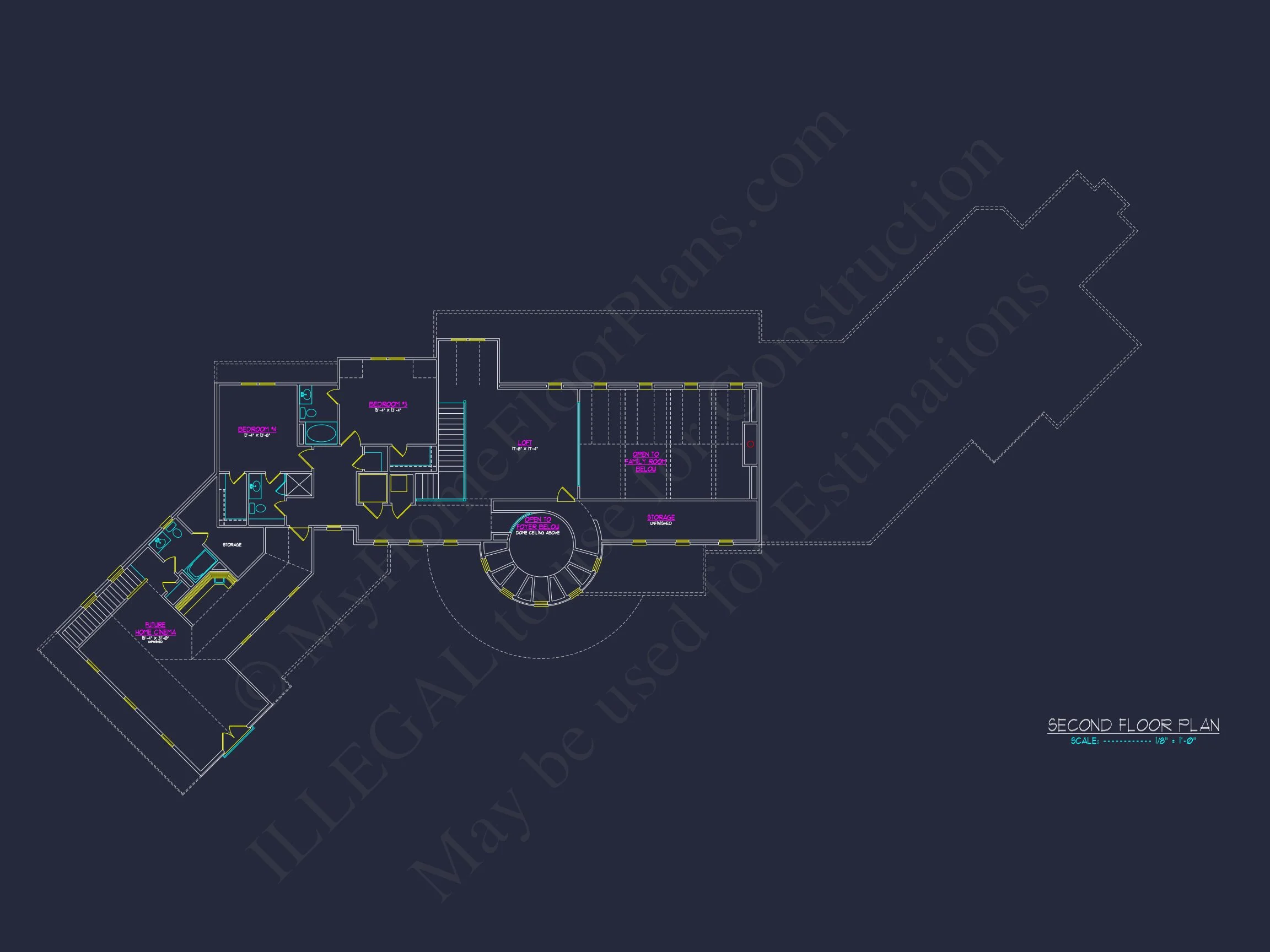 13-1367 HOUSE PLAN - Luxurious House Plan with CAD Designs, Blueprints, and Tuscan Architecture 8 Luxurious house Plan with CAD Designs, Blueprints, and Tuscan Architecture