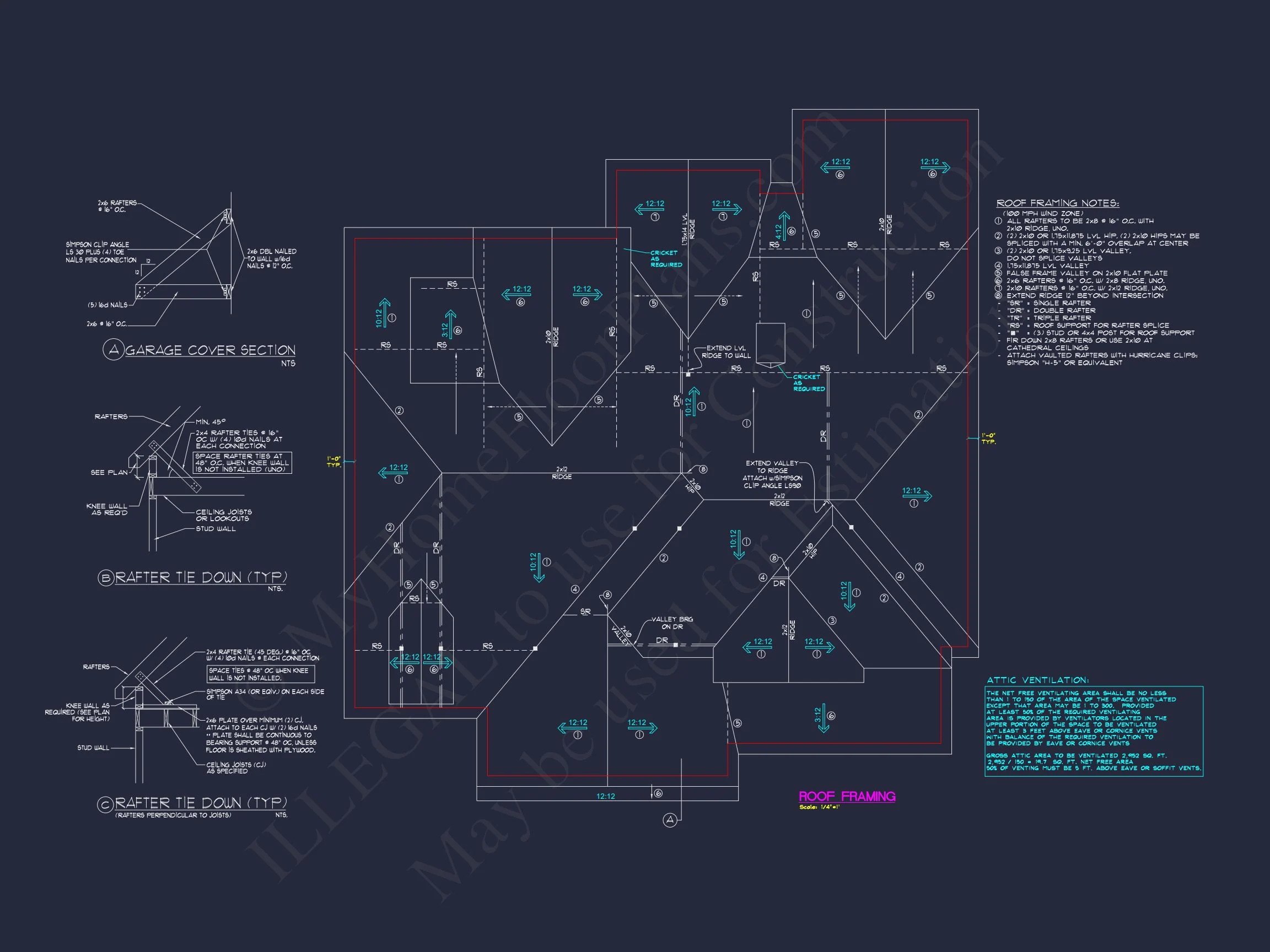 12-2176 HOUSE PLAN - Discover Garage Blueprints with Floor Plans and CAD Designs 25 Discover Garage Blueprints with Floor Plans and CAD Designs