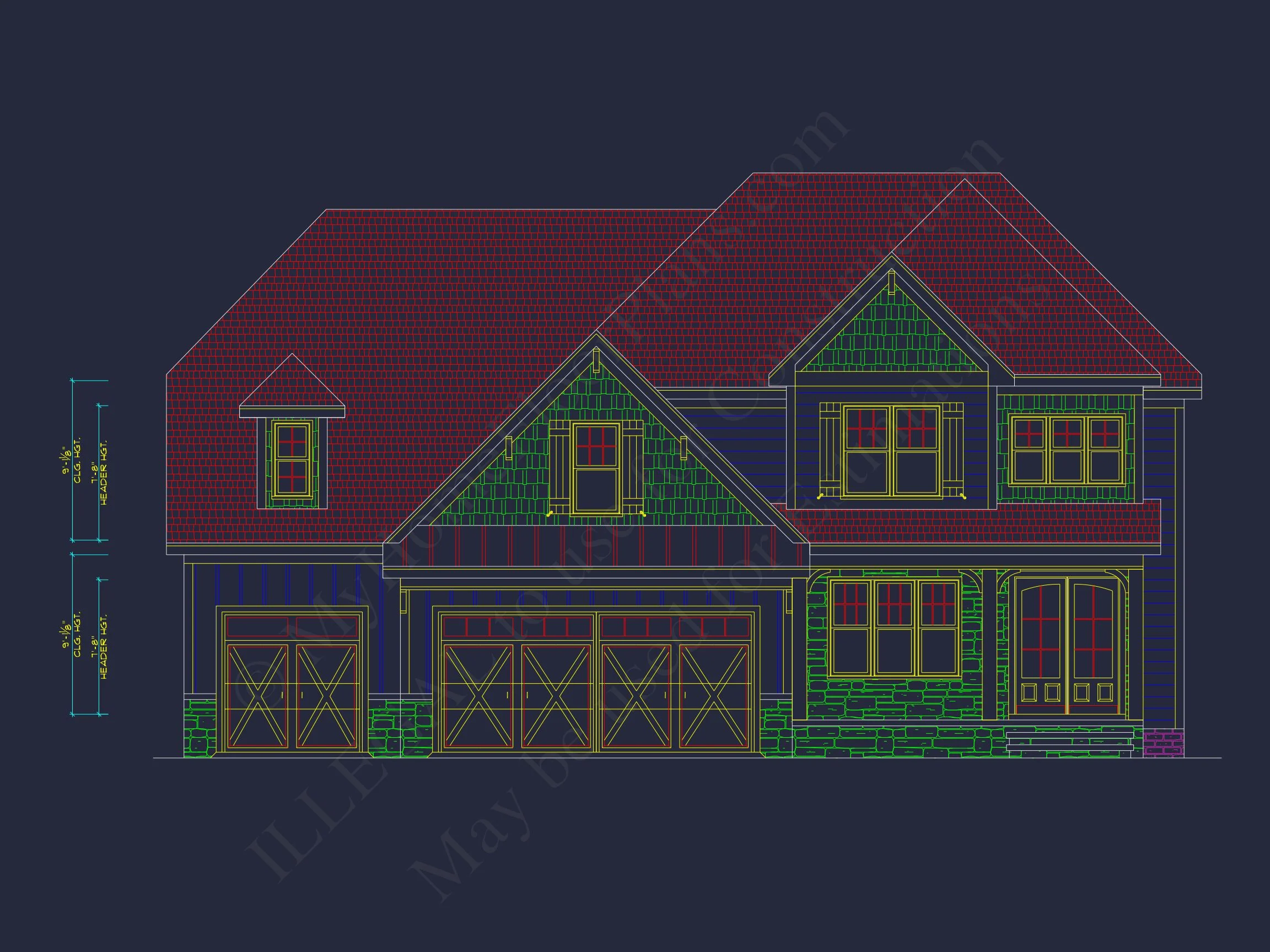 12-2176 HOUSE PLAN - Discover Garage Blueprints with Floor Plans and CAD Designs 10 Discover Garage Blueprints with Floor Plans and CAD Designs