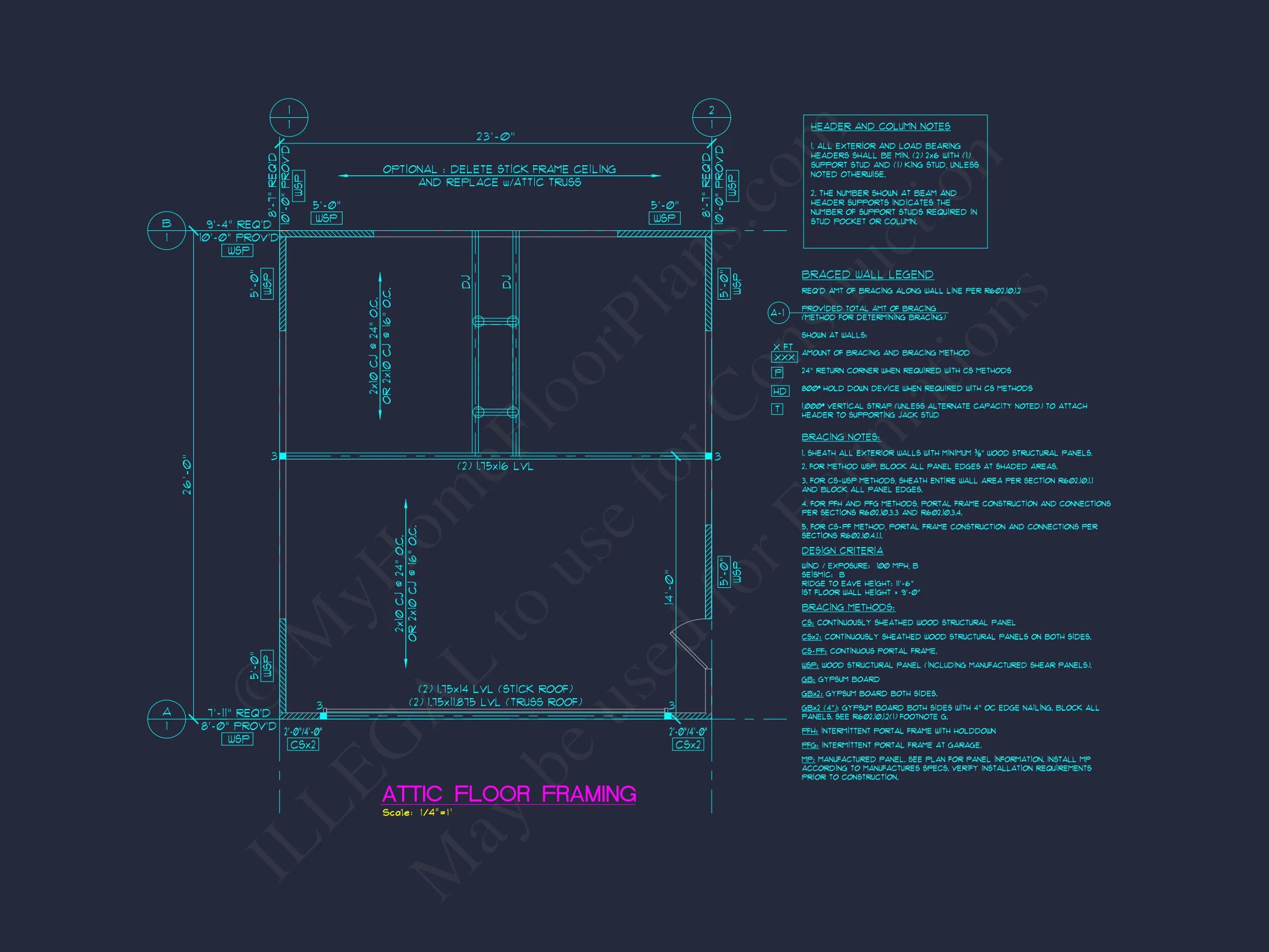 12-2176 HOUSE PLAN - Discover Garage Blueprints with Floor Plans and CAD Designs 5 Discover Garage Blueprints with Floor Plans and CAD Designs