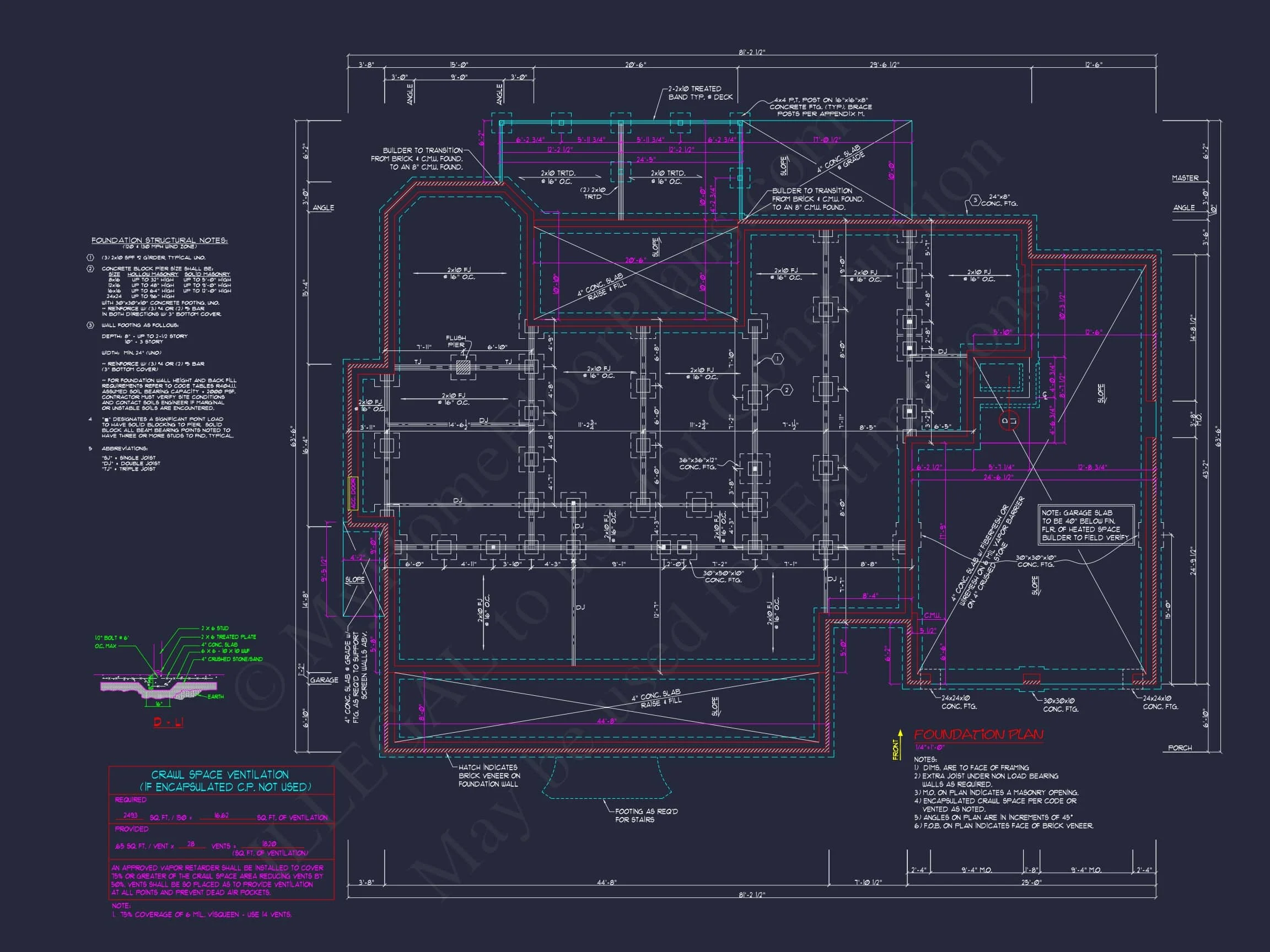 Elegant house Floor Plan featuring Southern Architecture and CAD Designs