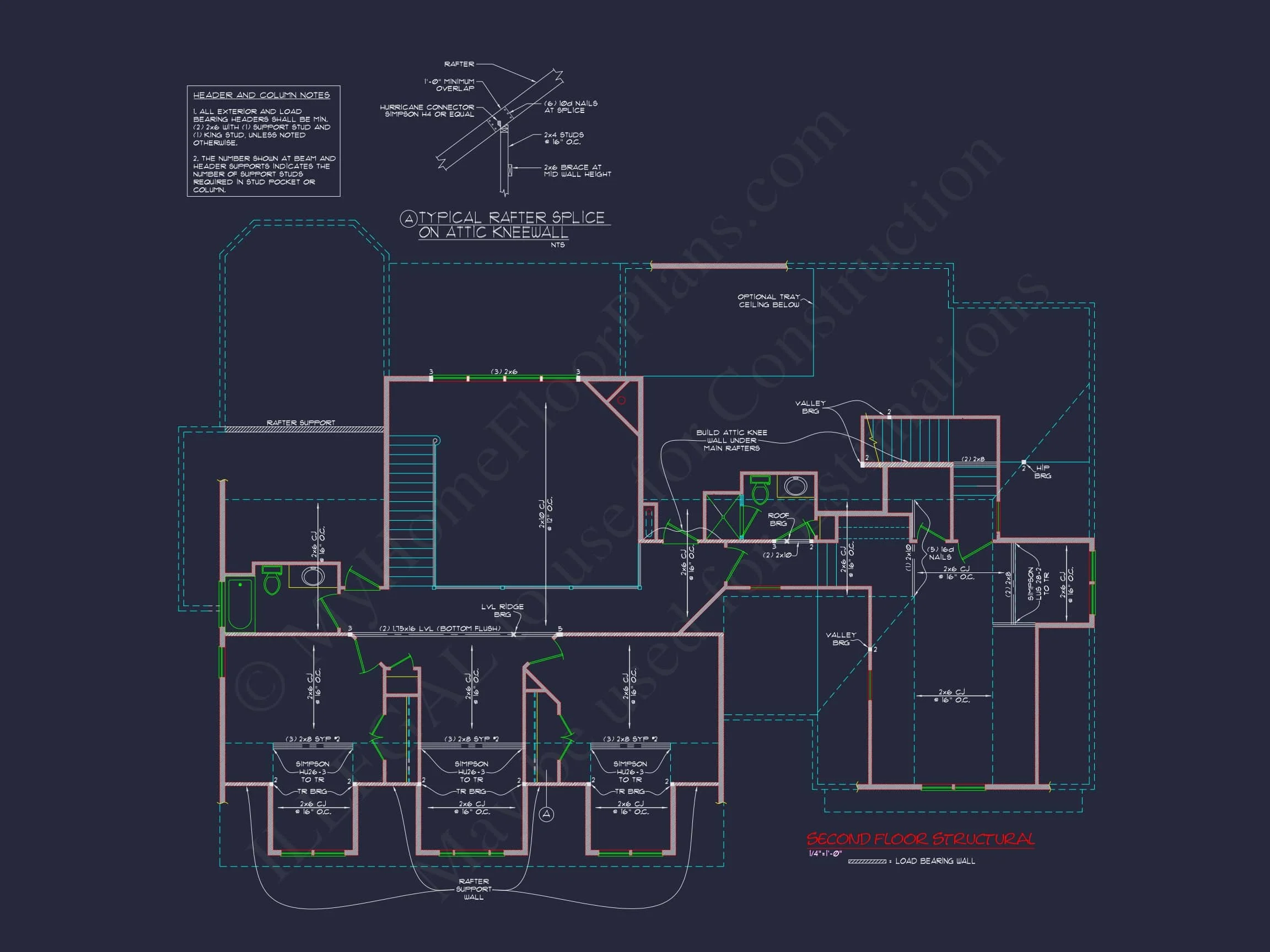 Elegant house Floor Plan featuring Southern Architecture and CAD Designs