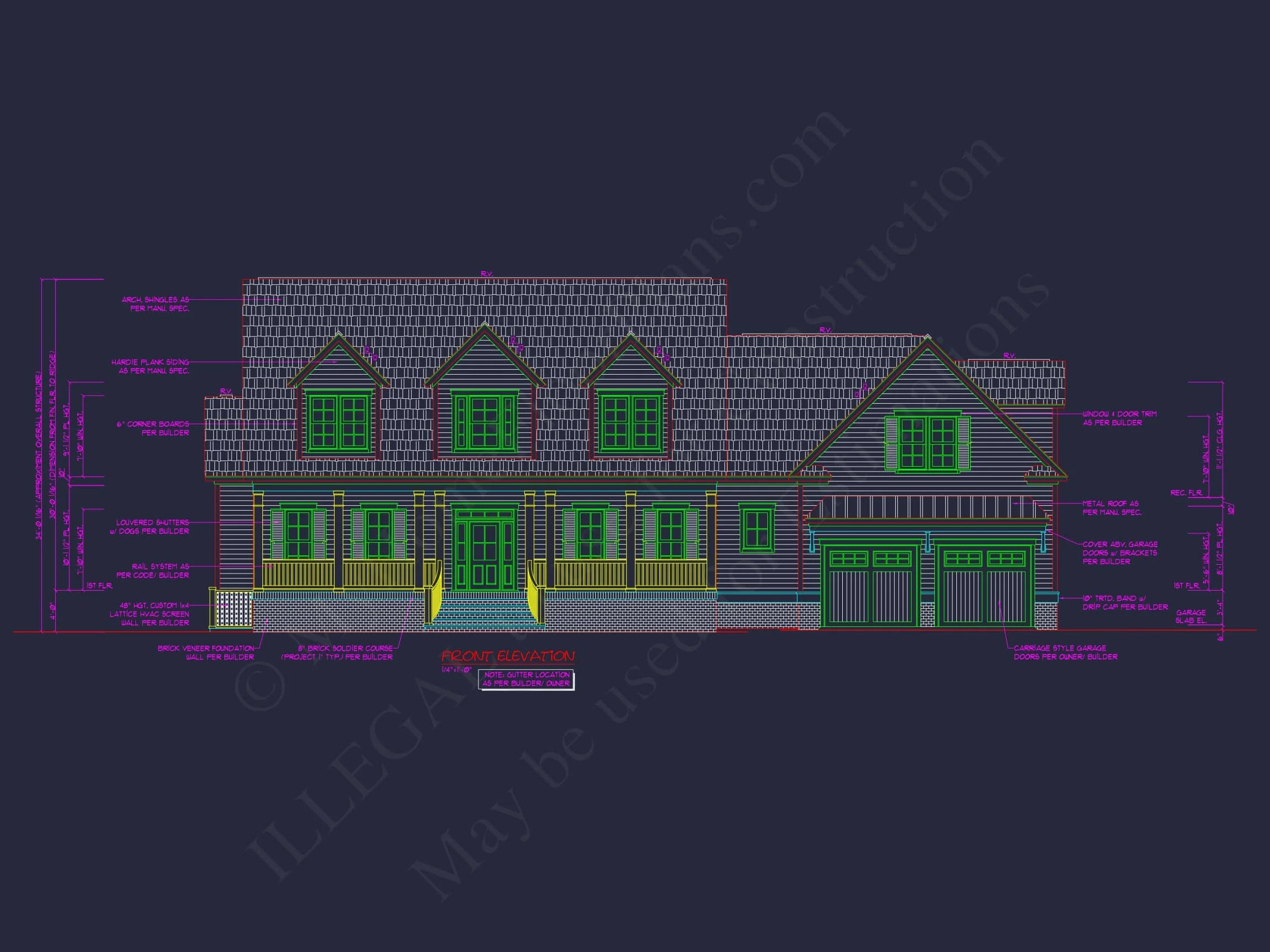 Elegant house Floor Plan featuring Southern Architecture and CAD Designs