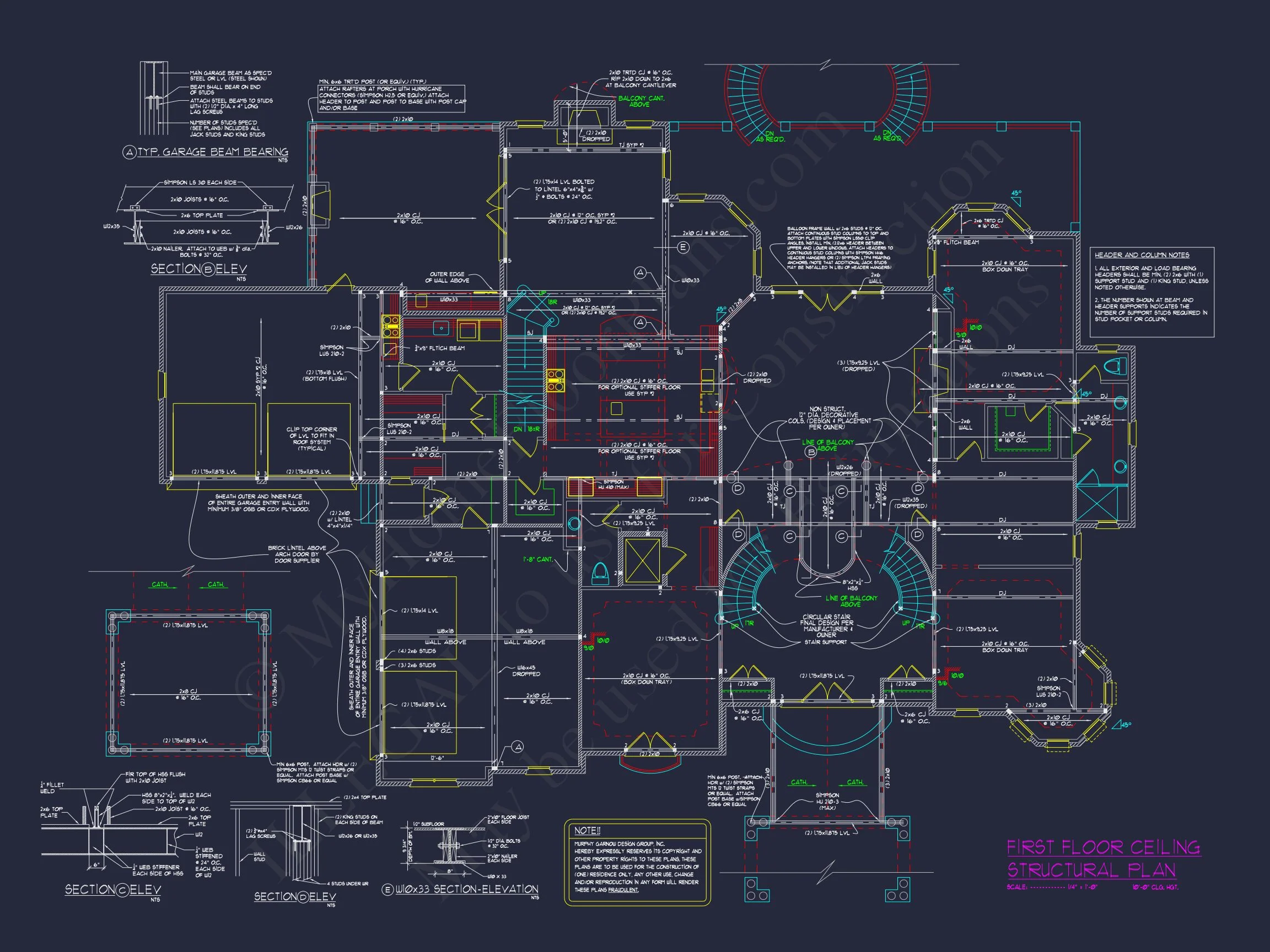 Luxury house Plan with Spacious Floor Plans and CAD Designs
