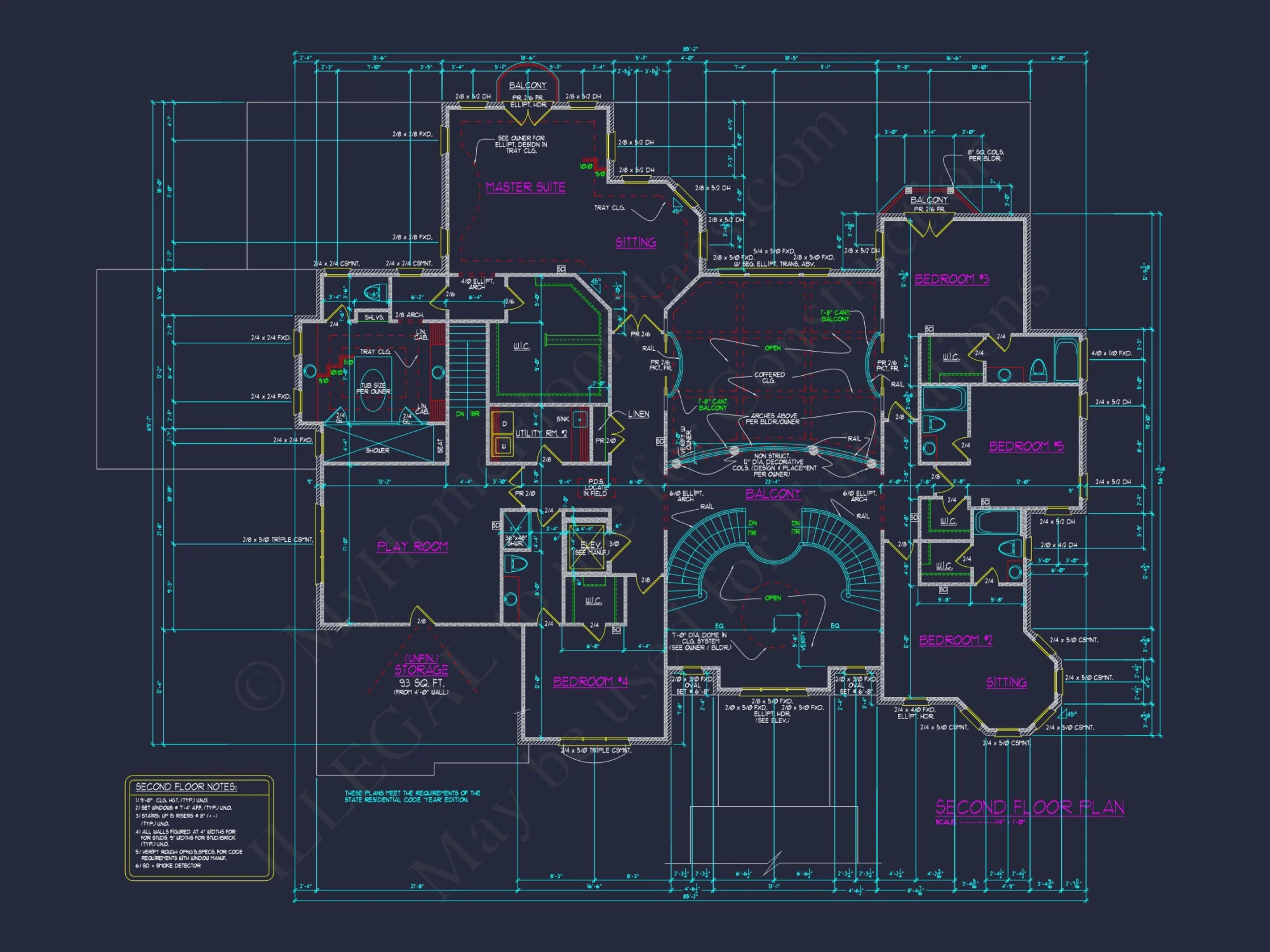 Luxury house Plan with Spacious Floor Plans and CAD Designs