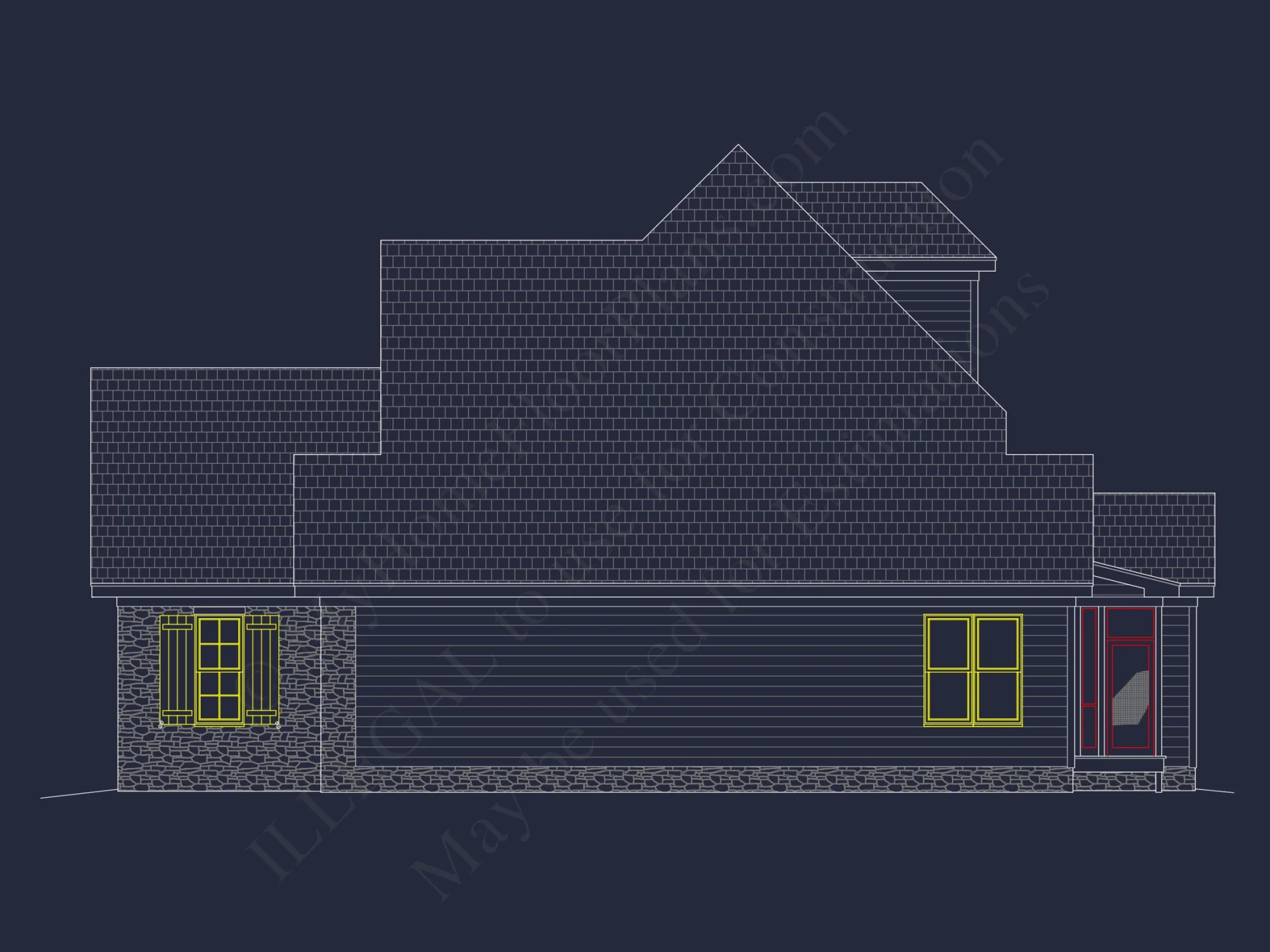 Discover this Elegant house Design with CAD Floor Plans