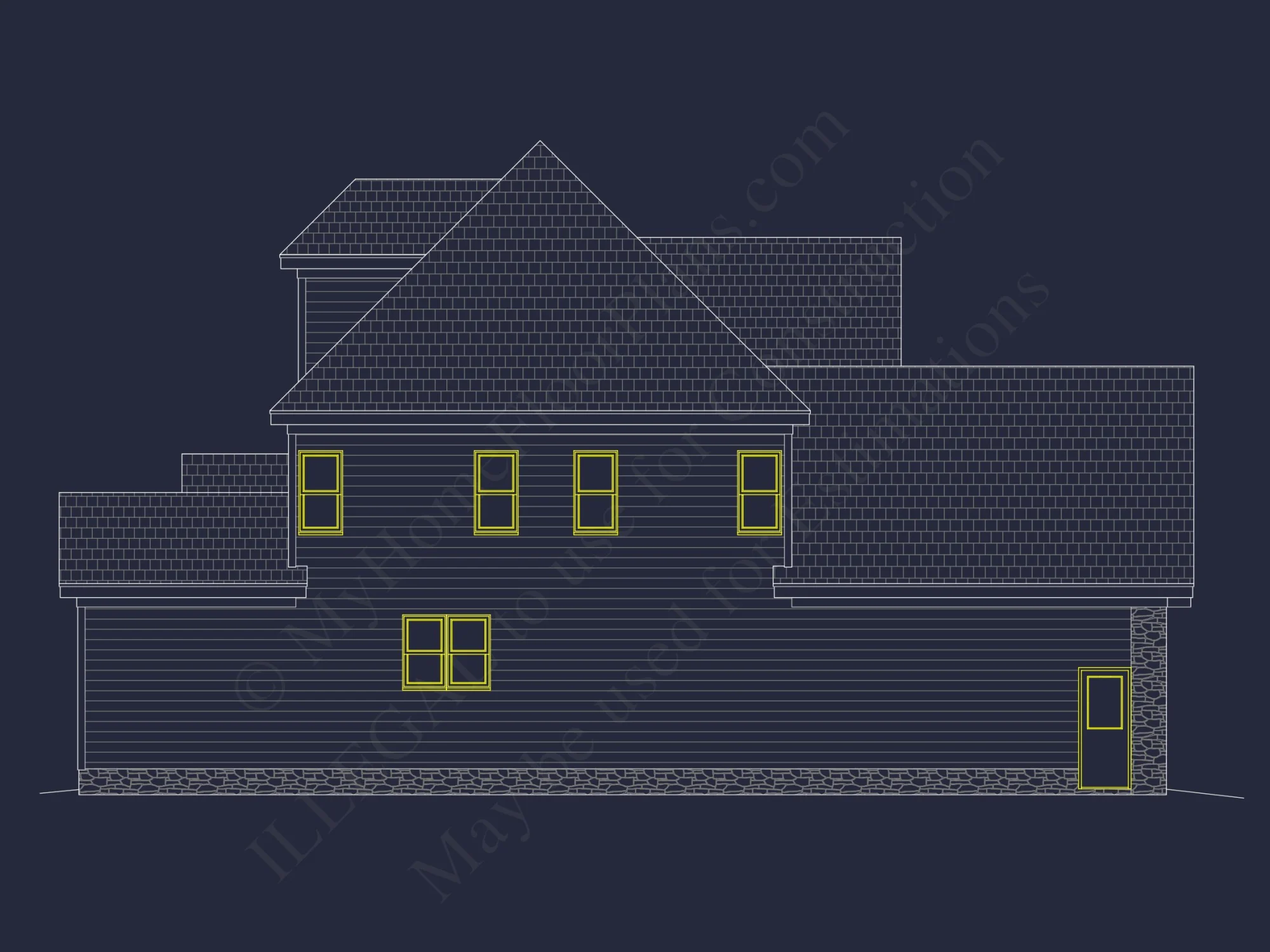 Discover this Elegant house Design with CAD Floor Plans