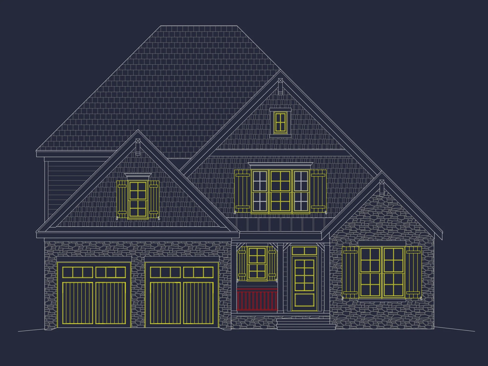 Discover this Elegant house Design with CAD Floor Plans