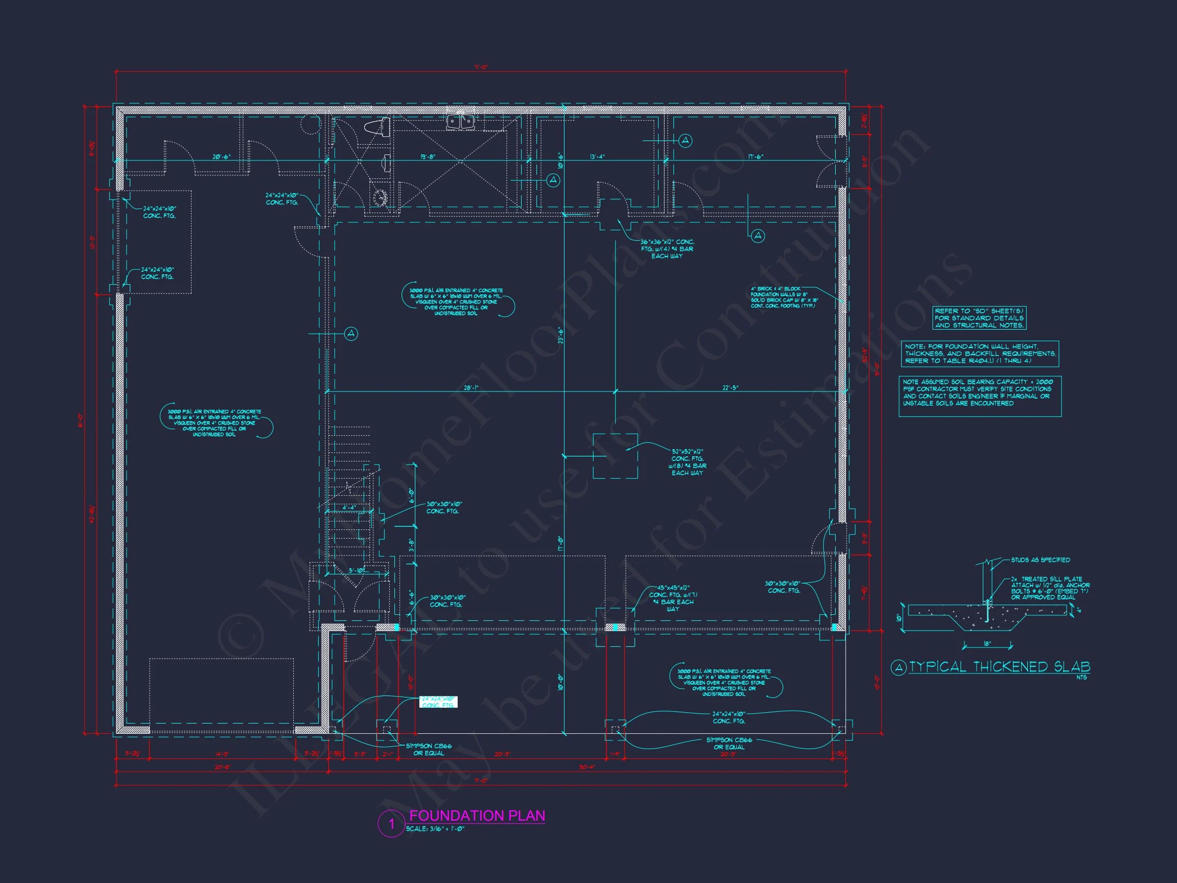 11-1201 HOUSE PLAN - Efficient Garage House Plan with Living Space, Blueprint & CAD Design 10 Efficient Garage house Plan with Living Space, Blueprint & CAD Design
