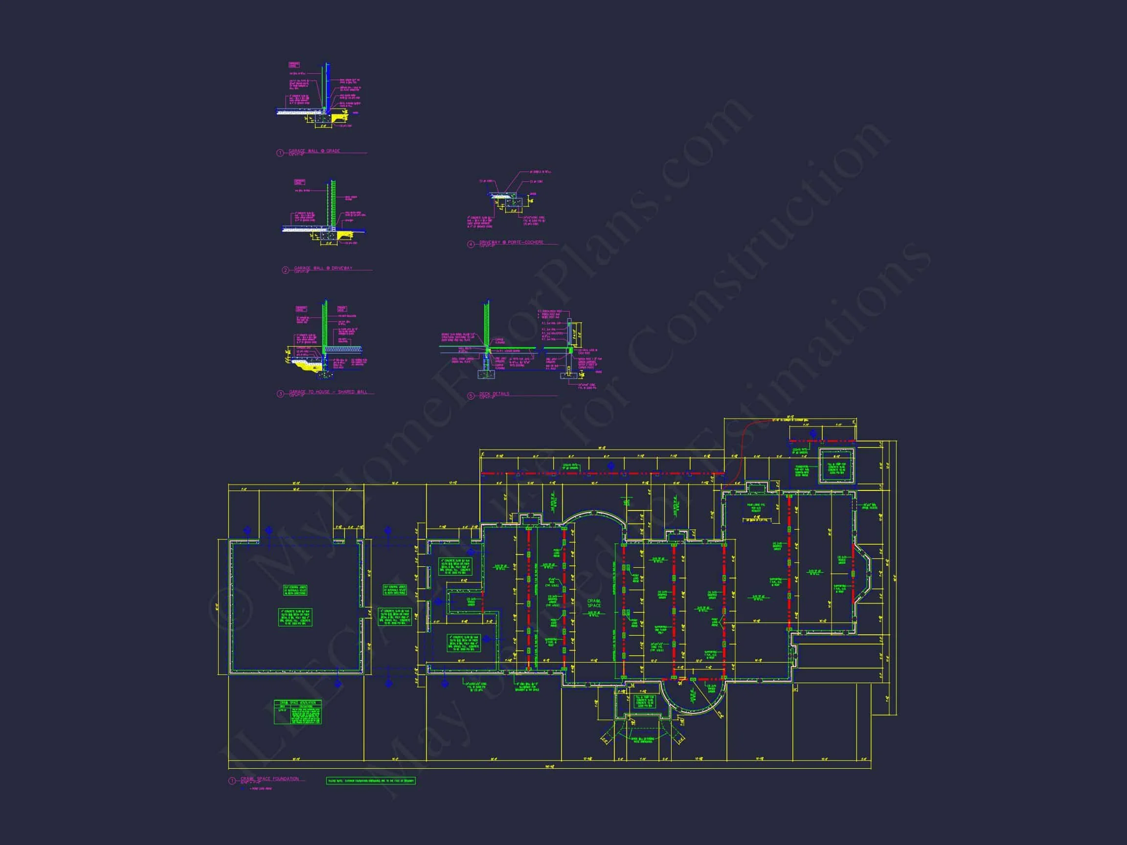 10-1670 HOUSE PLAN - Luxury Victorian House Floor Plan with CAD Designs & Details 9 Luxury Victorian house Floor Plan with CAD Designs & Details
