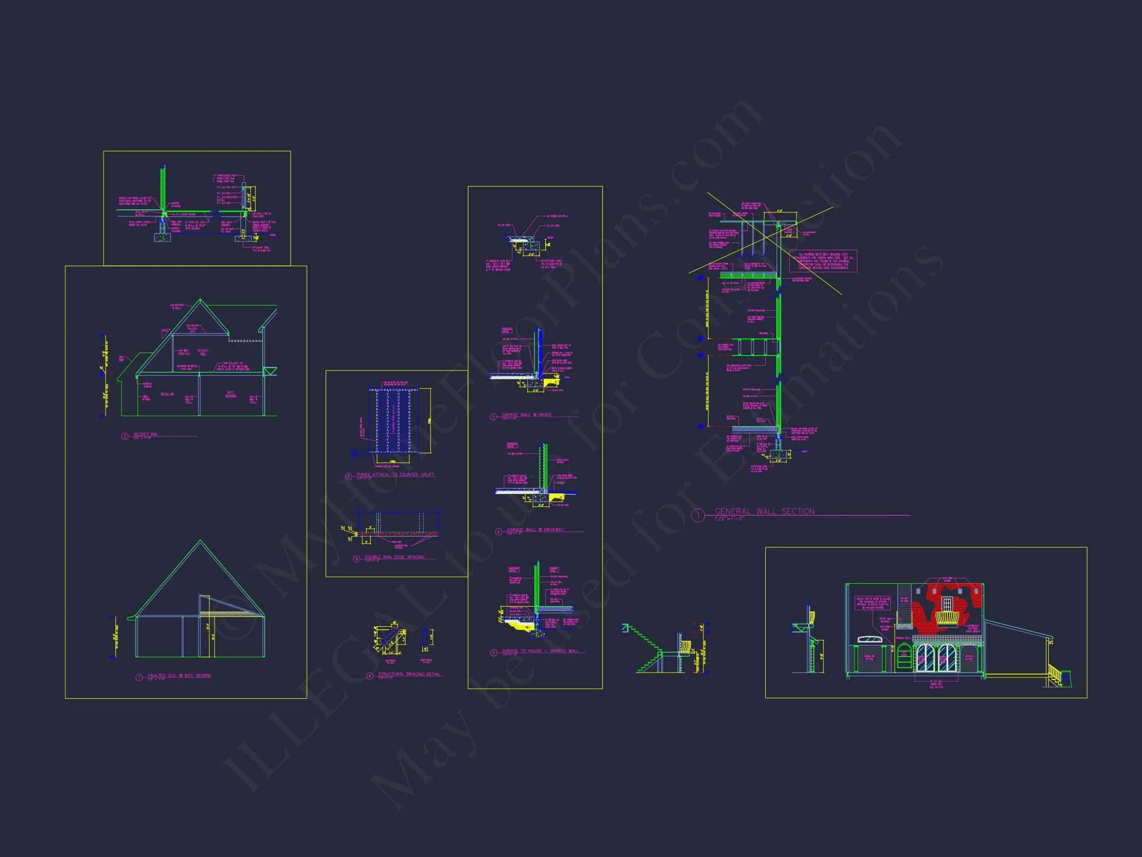 10-1670 HOUSE PLAN - Luxury Victorian House Floor Plan with CAD Designs & Details 8 Luxury Victorian house Floor Plan with CAD Designs & Details