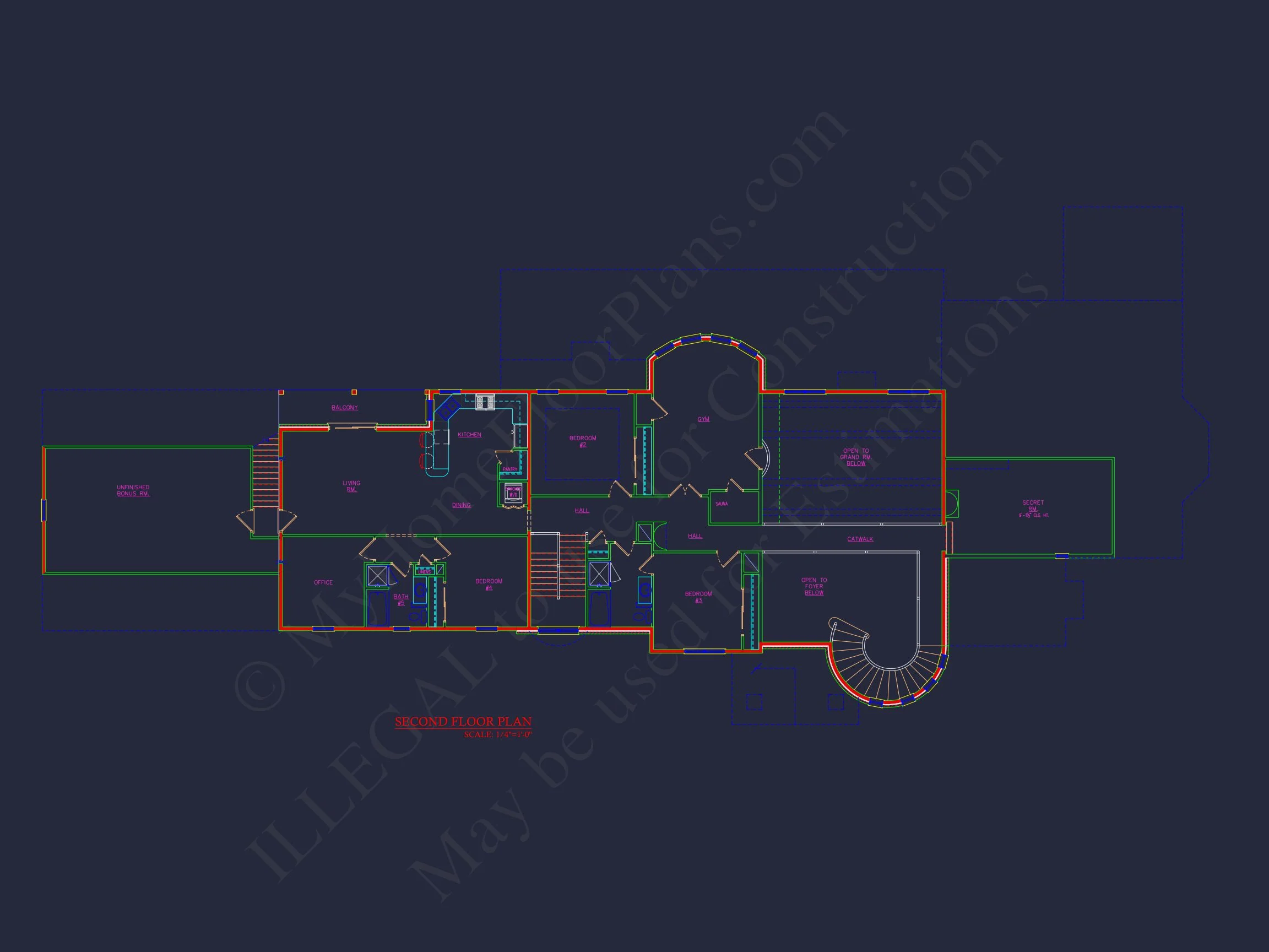 10-1670 HOUSE PLAN - Luxury Victorian House Floor Plan with CAD Designs & Details 5 Luxury Victorian house Floor Plan with CAD Designs & Details