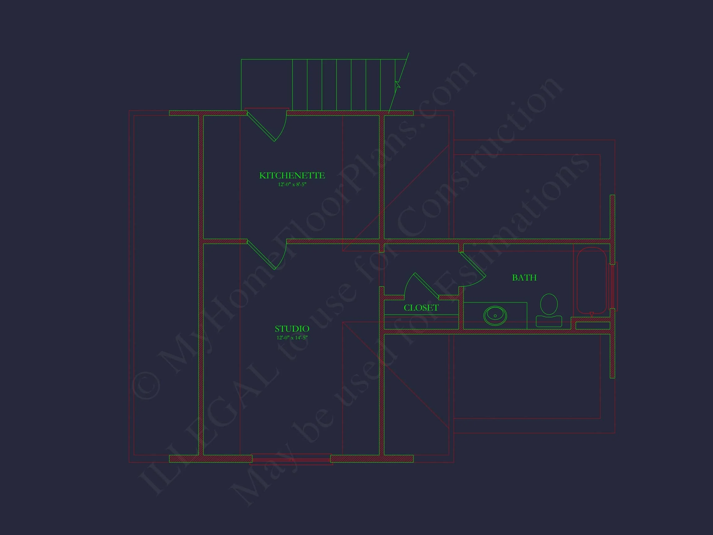 10-1640 HOUSE PLAN - Modern Craftsman House Plan: CAD Blueprint with Floor Designs 10 Modern Craftsman house Plan: CAD Blueprint with Floor Designs