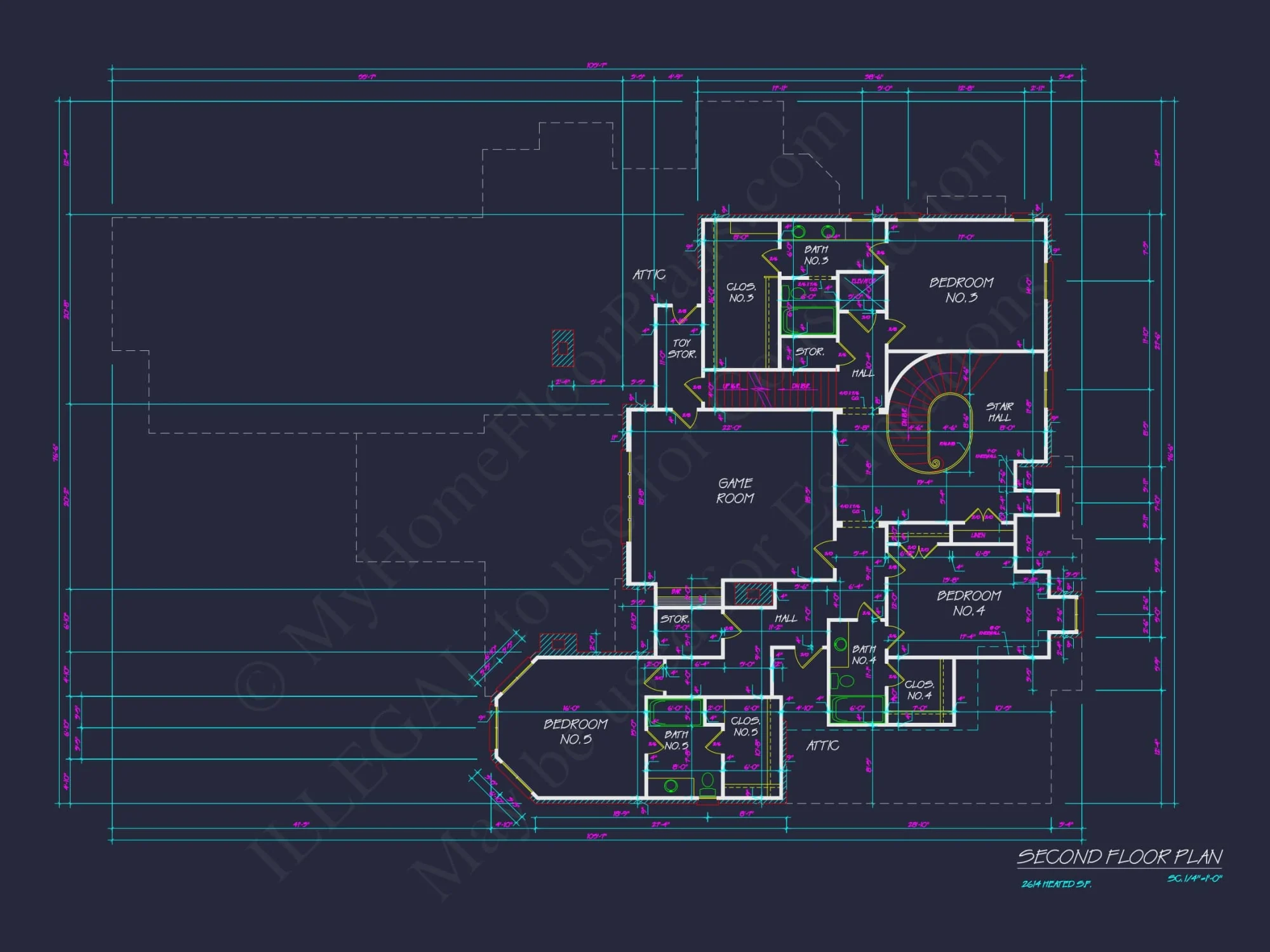 Luxury house Plan with CAD Designs