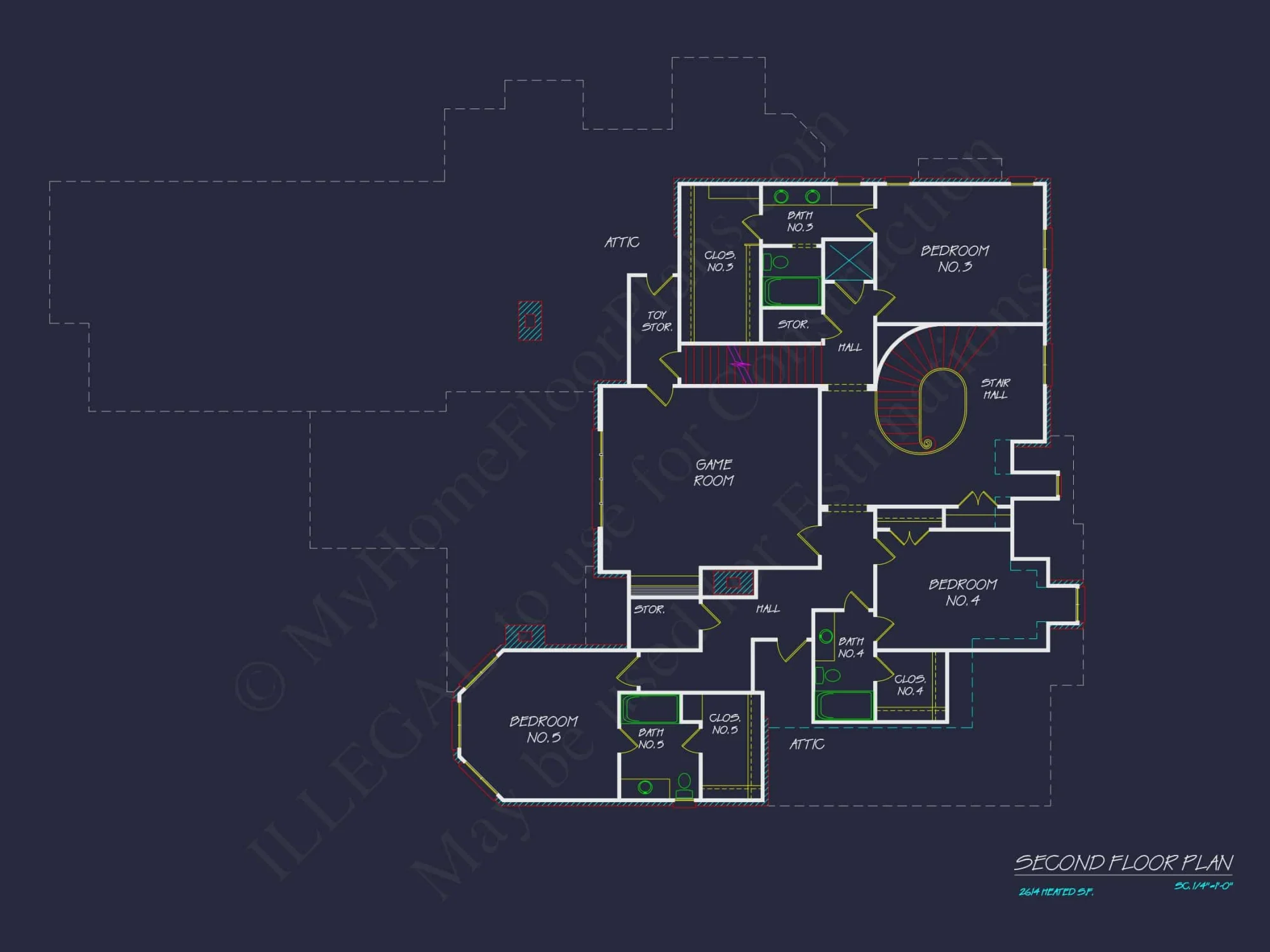 Luxury house Plan with CAD Designs
