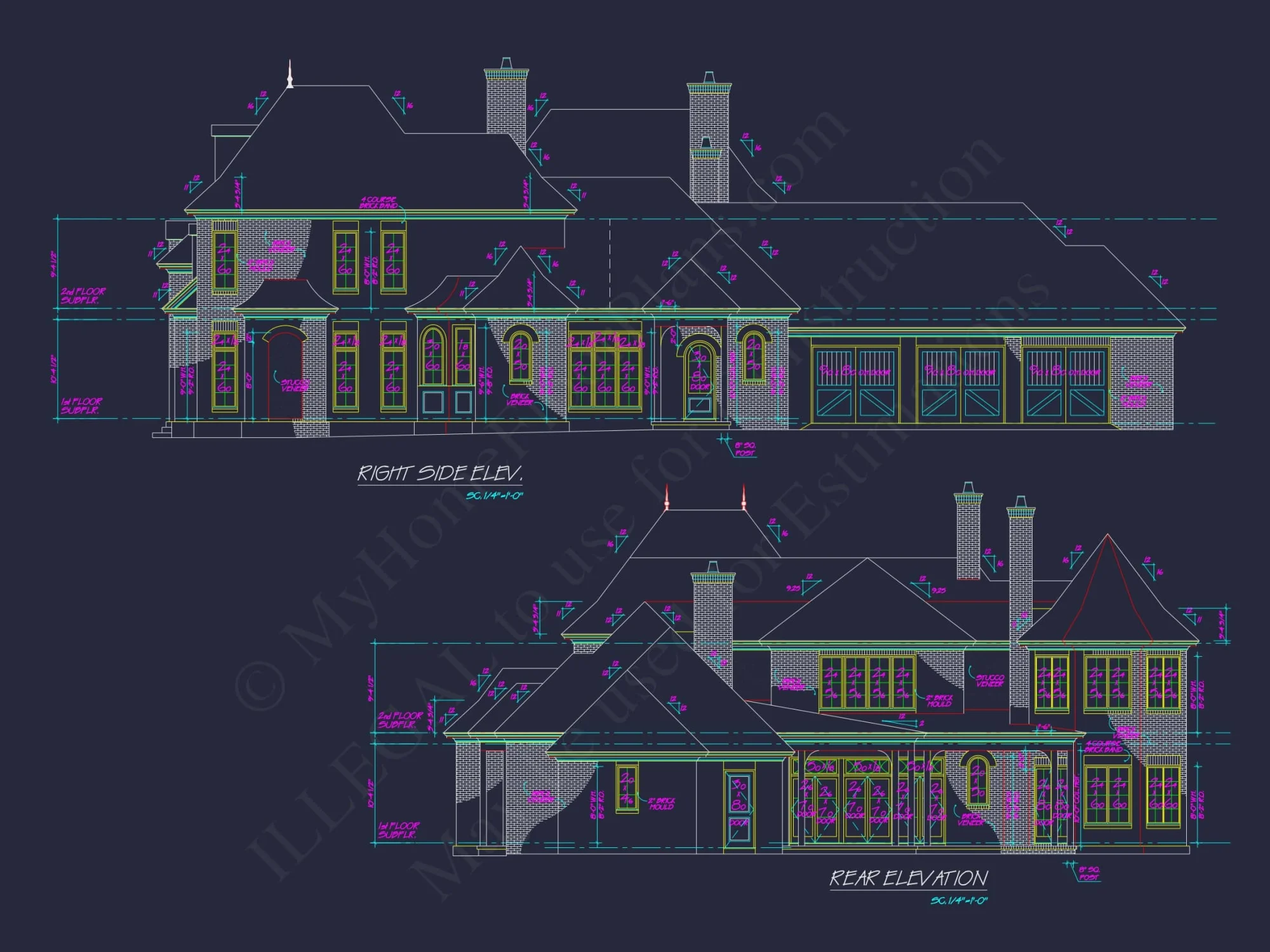 Luxury house Plan with CAD Designs