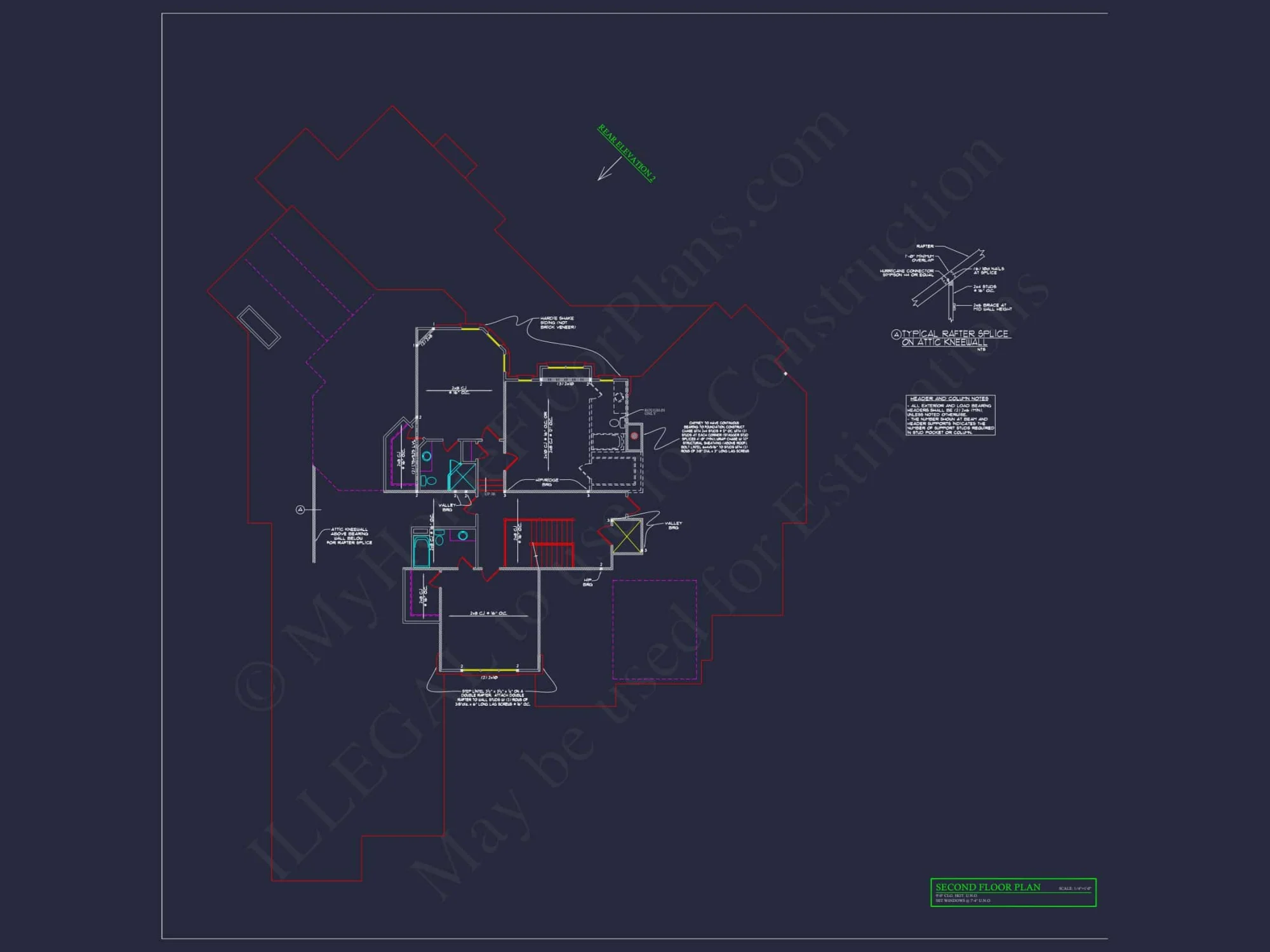 Elegant French Country house Plan with Spacious Layout - 2 Floors