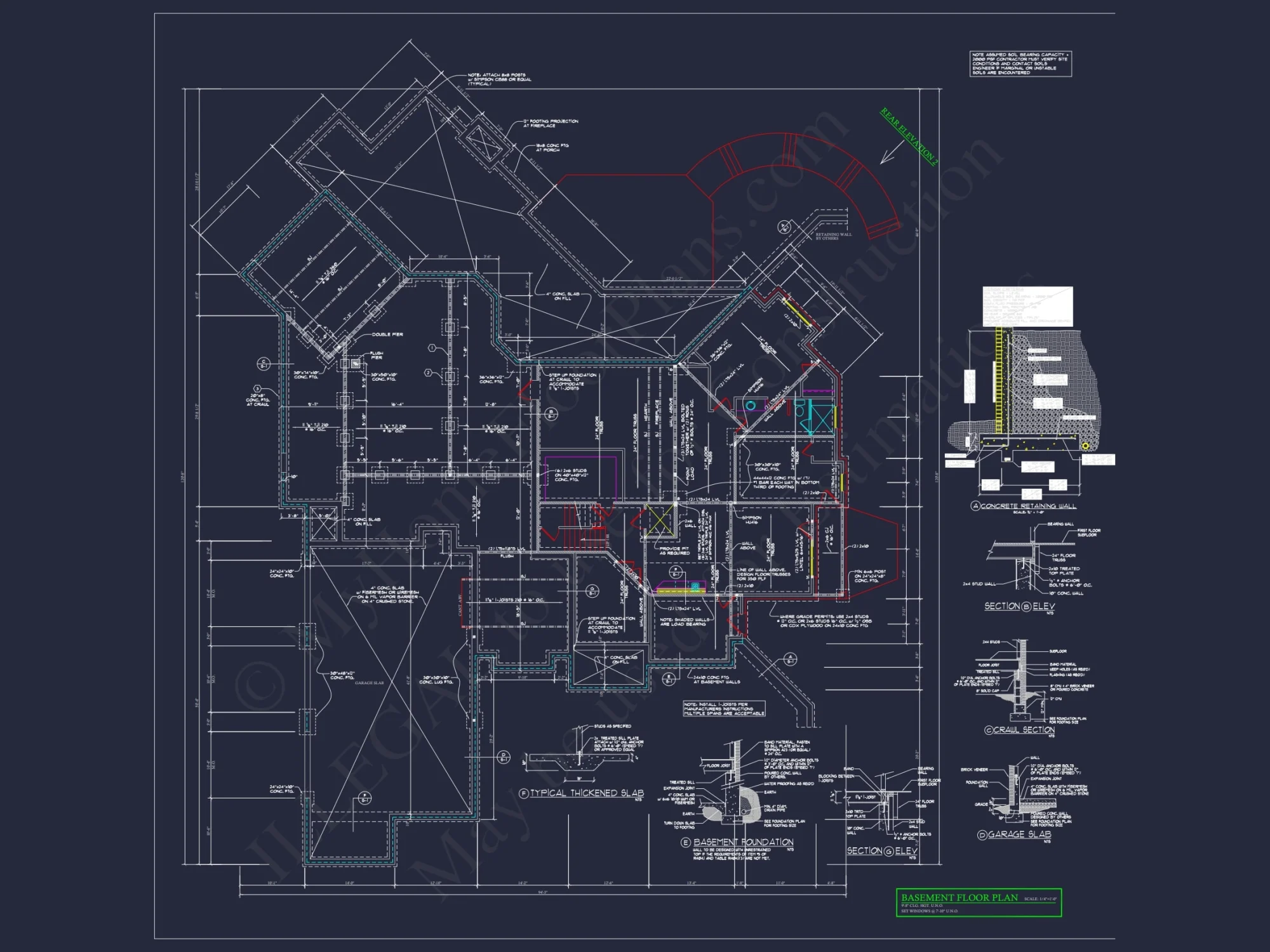 Elegant French Country house Plan with Spacious Layout - 2 Floors