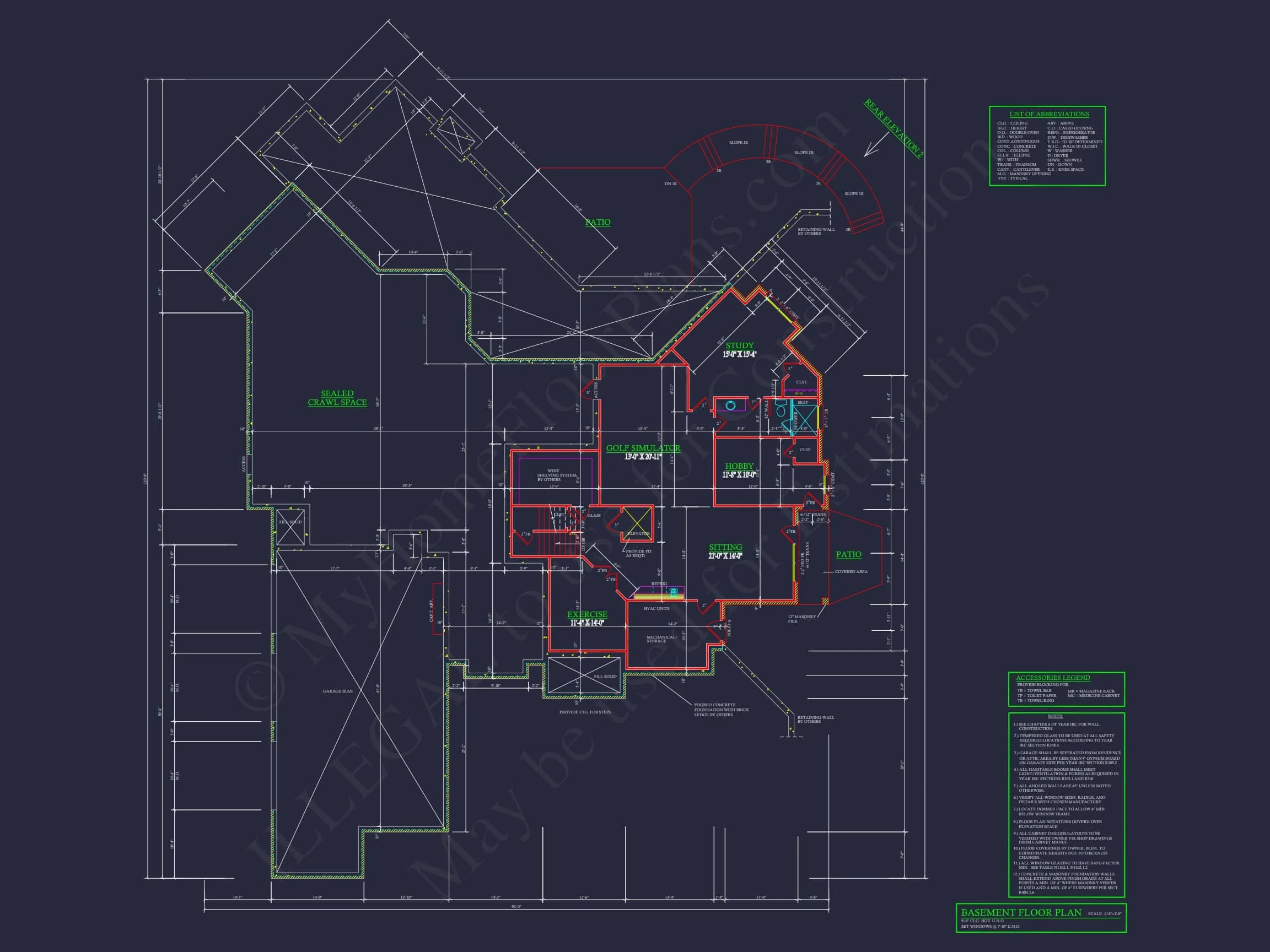 9-1733 HOUSE PLAN - Elegant French Country House Plan with Spacious Layout - 2 Floors 7 Elegant French Country house Plan with Spacious Layout - 2 Floors