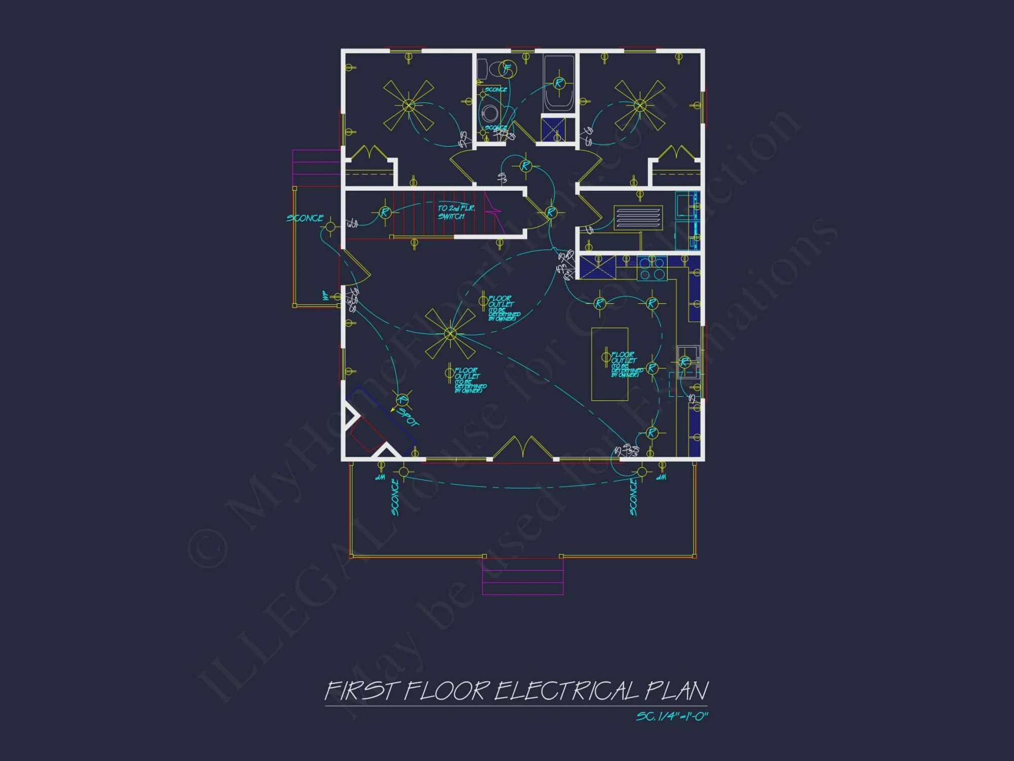 Cozy Cabin house Plan - 1020 Sq. Ft. Floor Plan with CAD & Blueprint Designs