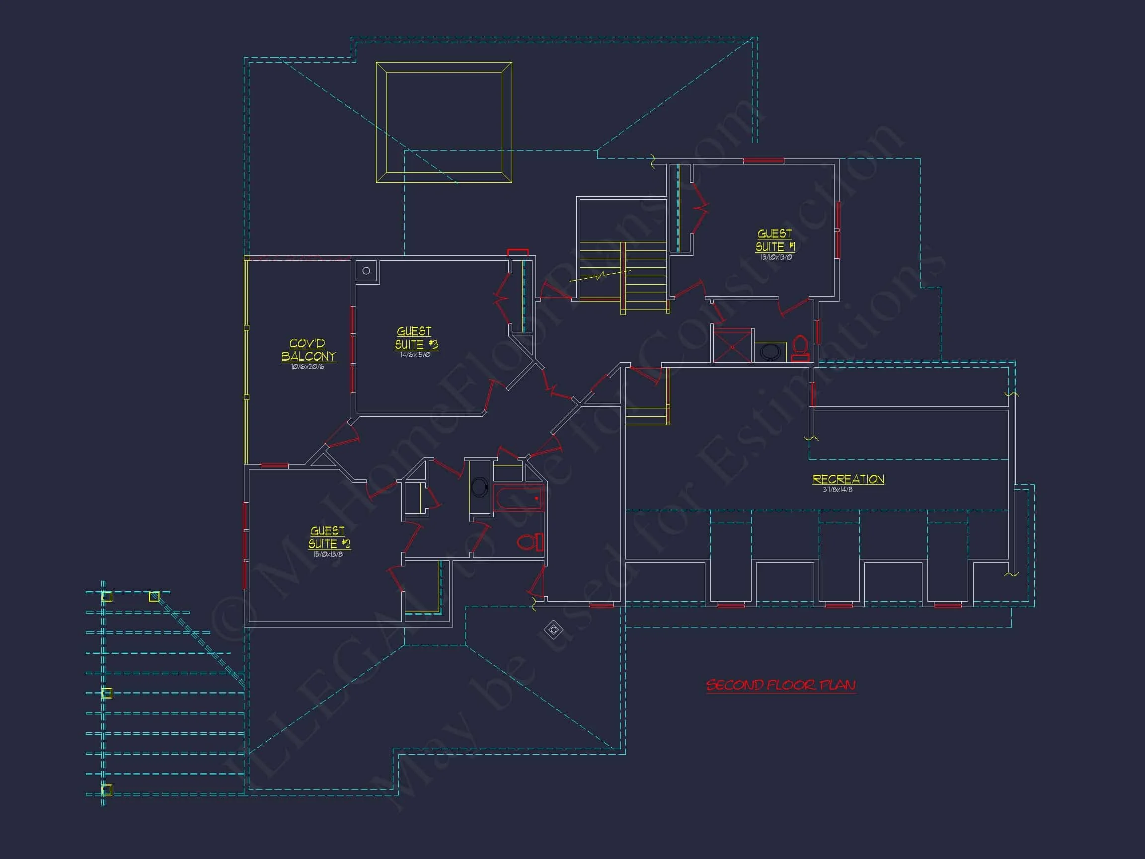 8-1467 HOUSE PLAN - Traditional Craftsman House Plan - Detailed Floor Blueprint 7 Traditional Craftsman house Plan - Detailed Floor Blueprint