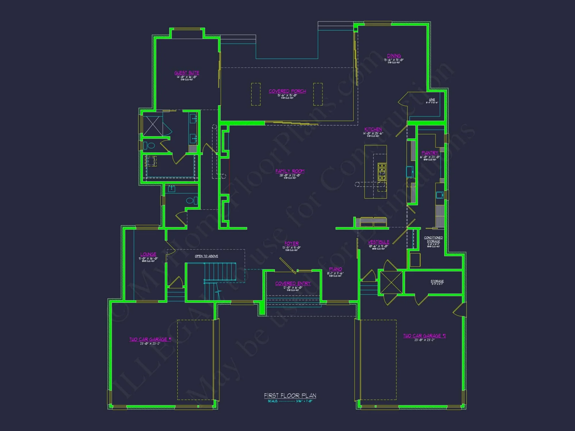 Modern Luxury house Plan with Contemporary Floor Designs