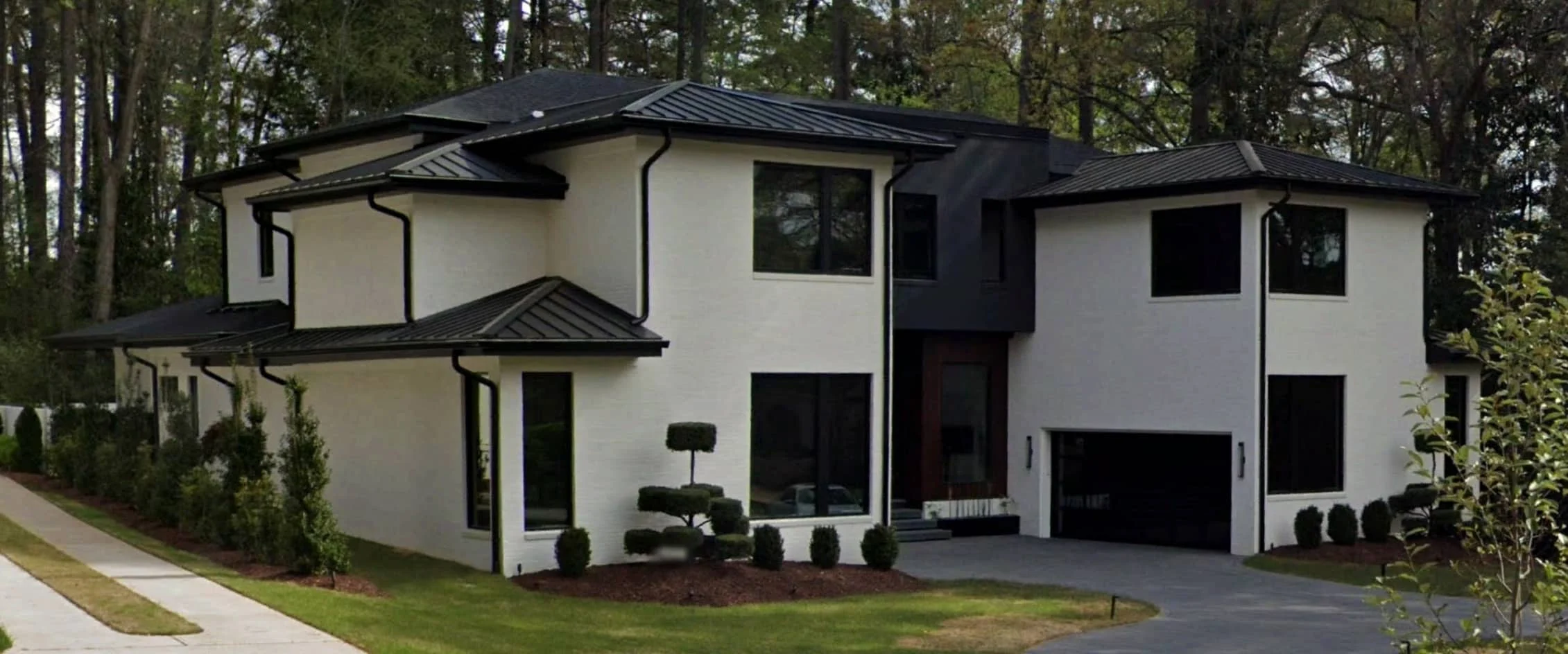 20-1818 HOUSE PLAN - 4-Bed, 5-Bath, 6,530 SF Modern Contemporary House Plan 2 Modern Luxury house Plan with Contemporary Floor Designs