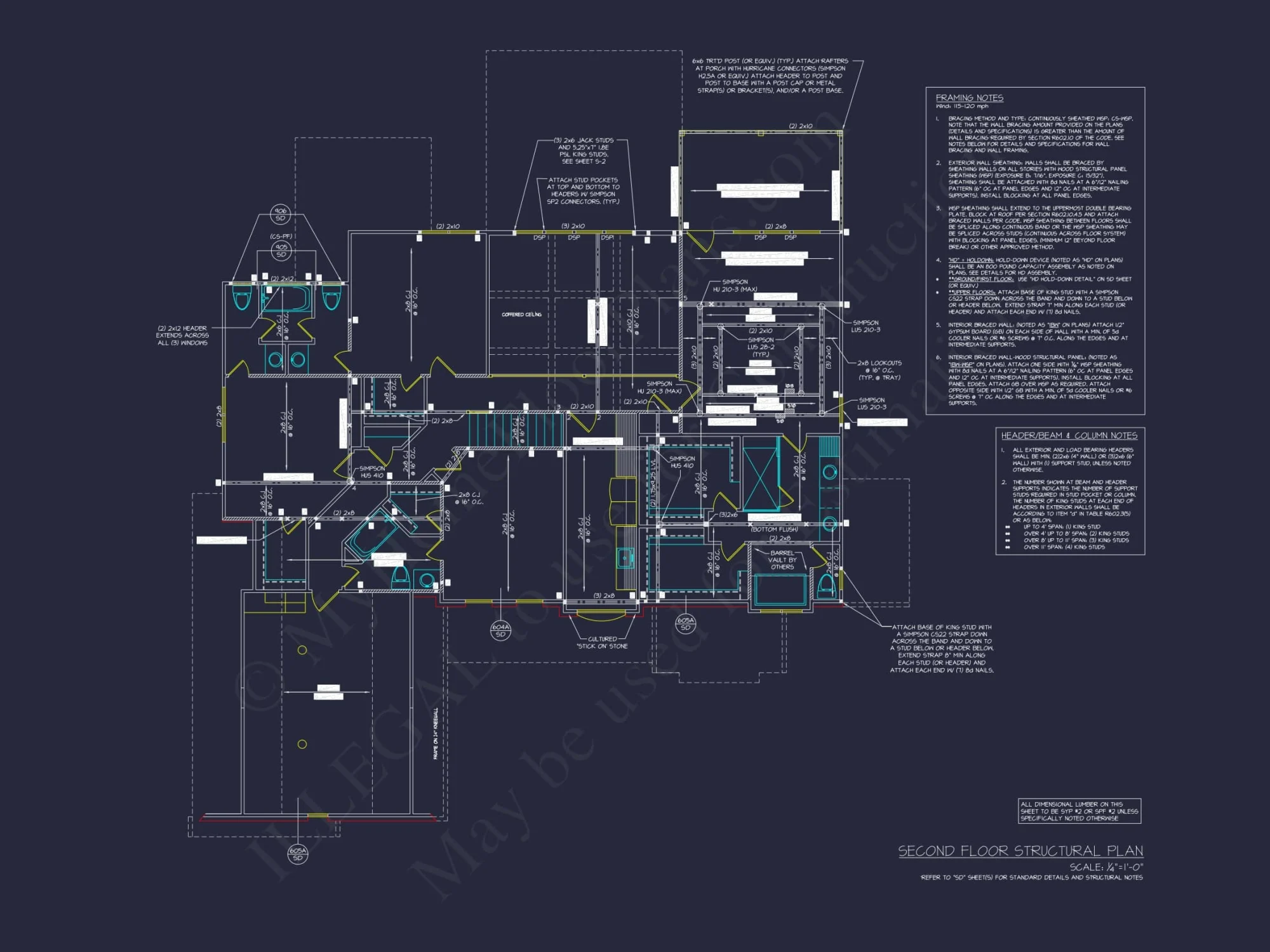 Custom house Plan with 2 Story CAD Designs & Floor Blueprint
