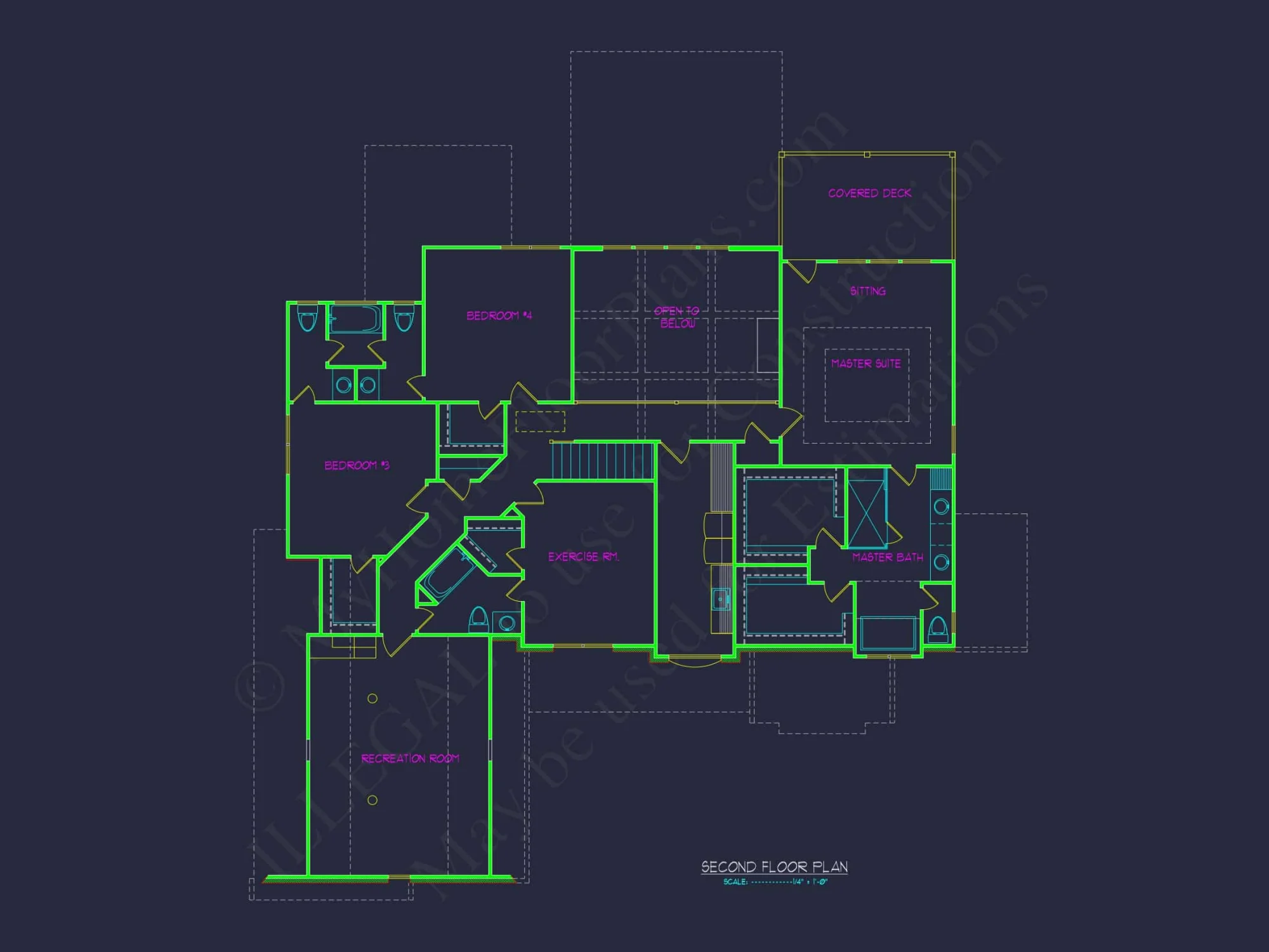 Custom house Plan with 2 Story CAD Designs & Floor Blueprint