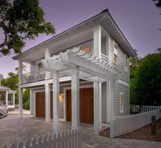 Modern Beach house Plan with CAD and Architectural Blueprints