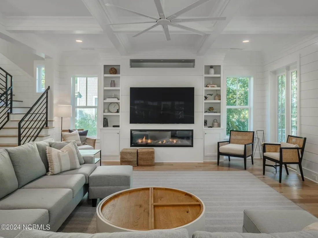 Modern Beach house Plan with CAD and Architectural Blueprints