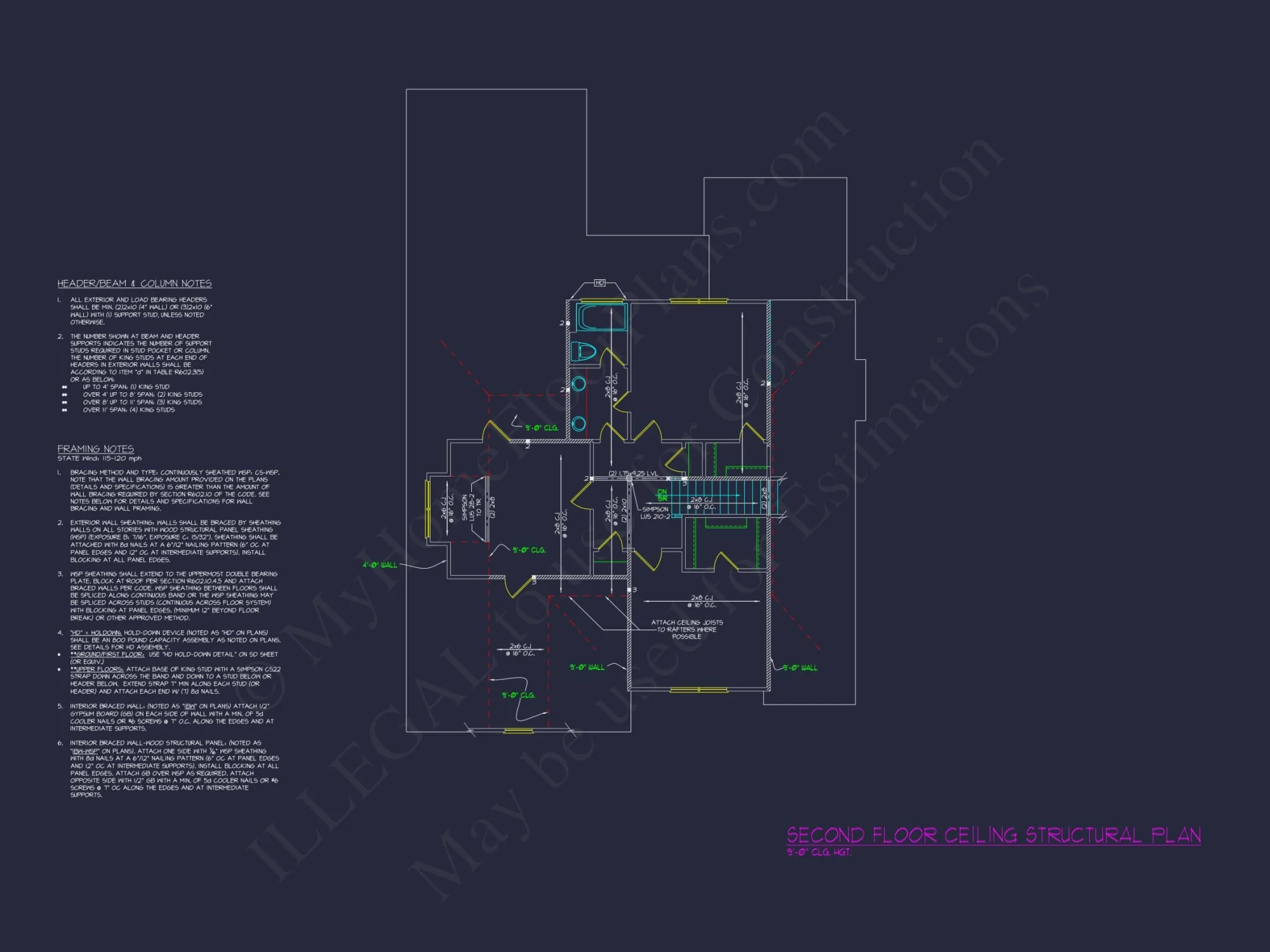 Craftsman Style house Plan with Stunning Floor Plan CAD Designs