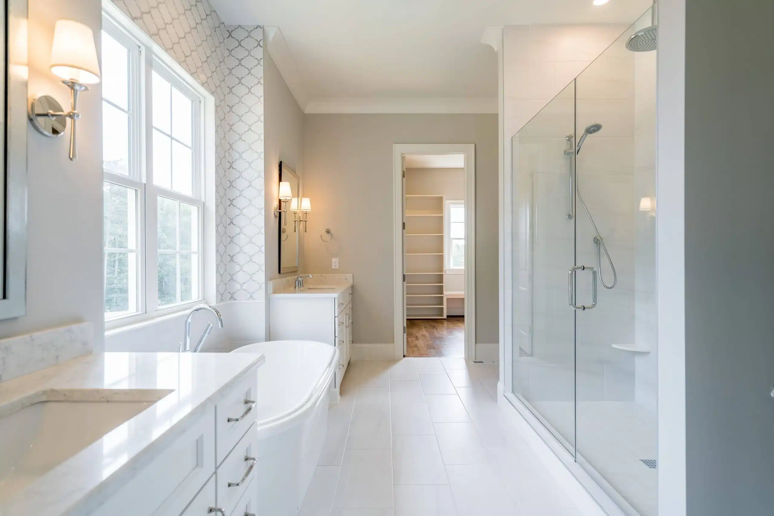 Modern house Floor Plan: CAD Designs with 4 Bedrooms