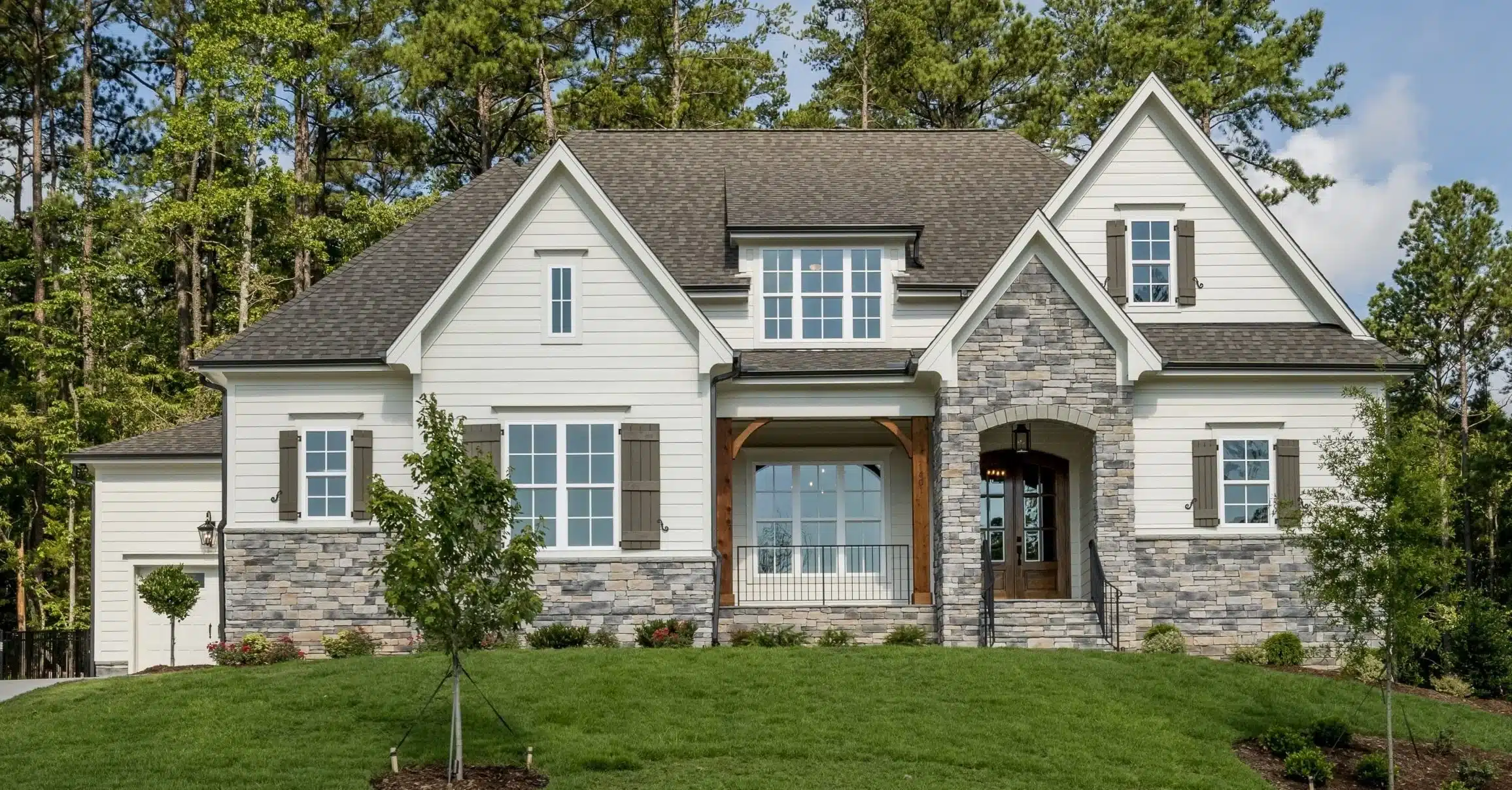 Modern house Floor Plan: CAD Designs with 4 Bedrooms