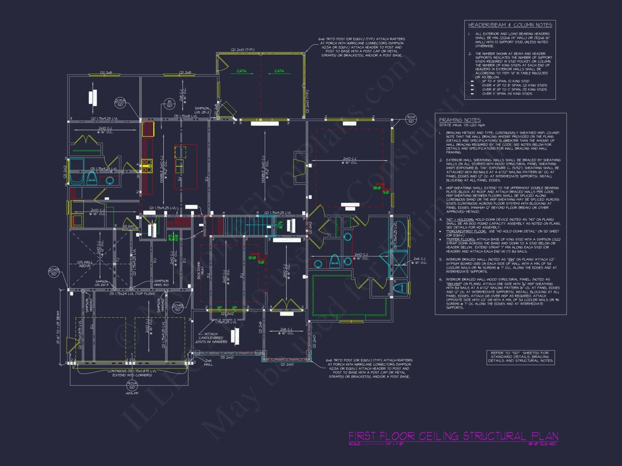 Stylish 2-Story house Plan with 4 Bedrooms and Open Floor Plan