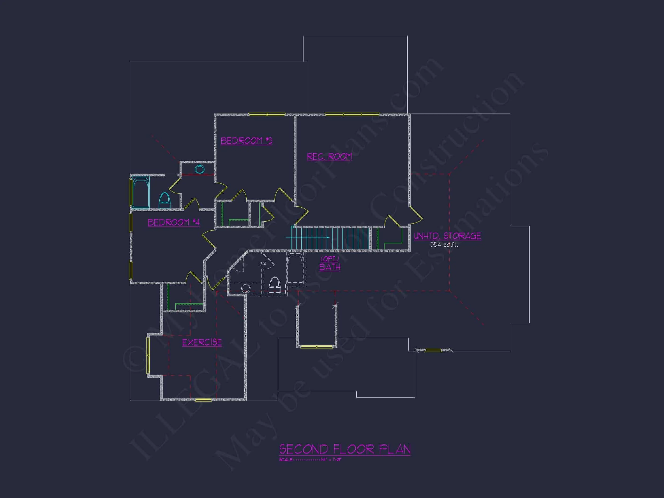 19-1447 HOUSE PLAN - 4-Bed, 3-Bath Transitional Craftsman House Plan – 3,146 Sq Ft with Bonus Room 34 Stylish 2-Story house Plan with 4 Bedrooms and Open Floor Plan