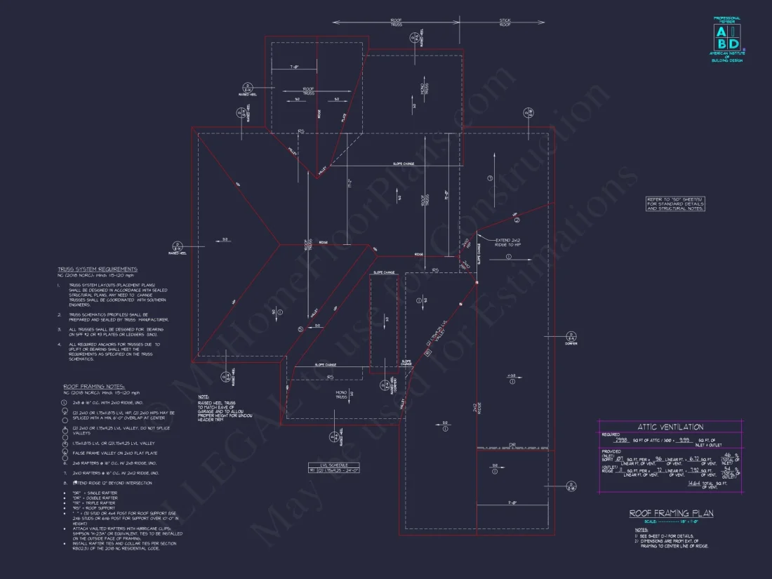 house Floor Plan with 4 Bed Options - Architectural Designs & CAD