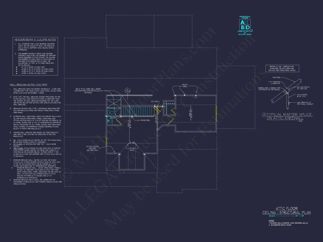 Modern Floor Plan with 5 Bedrooms