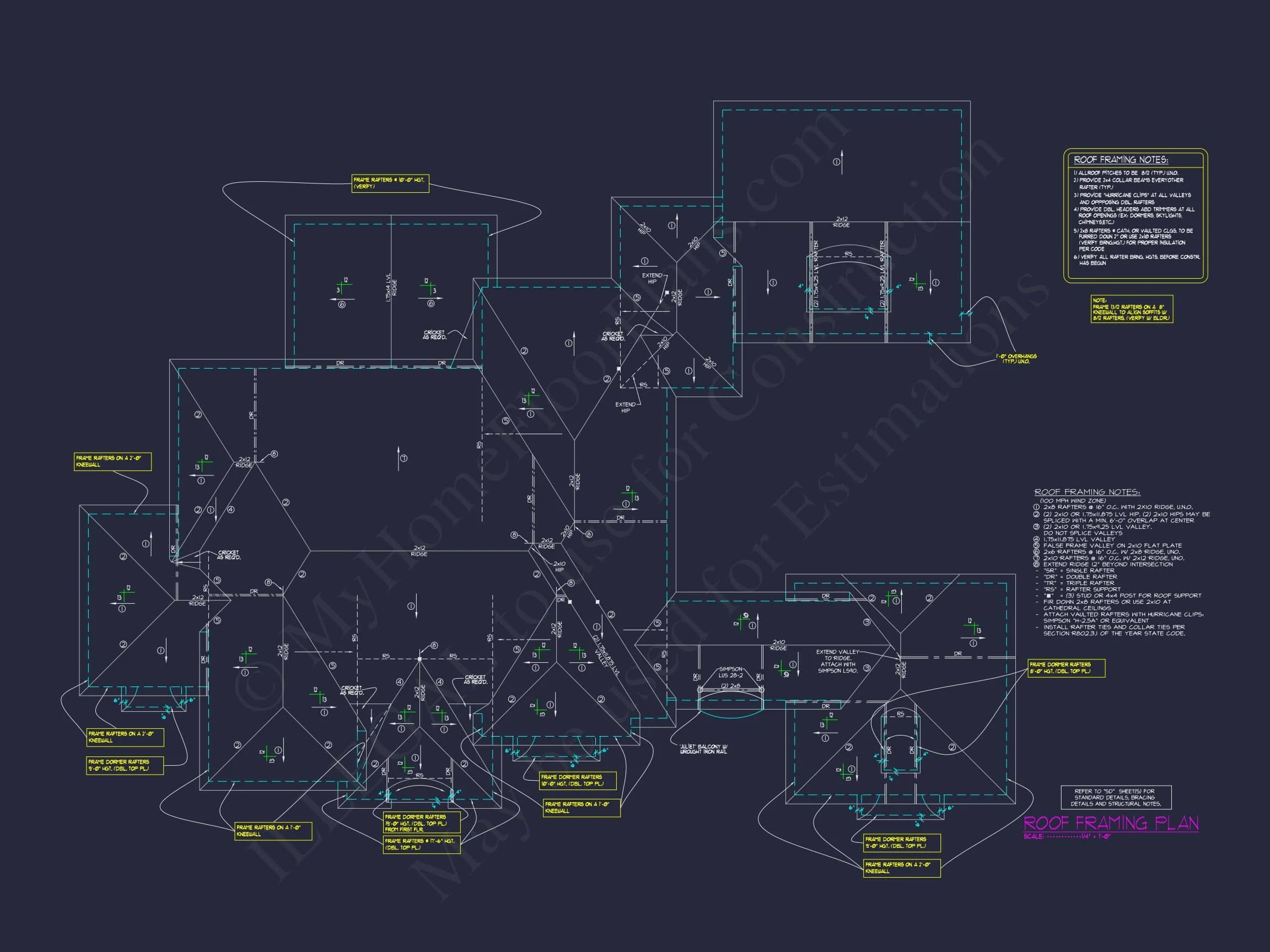 Luxury house Plan with CAD Architecture and Detailed Blueprints