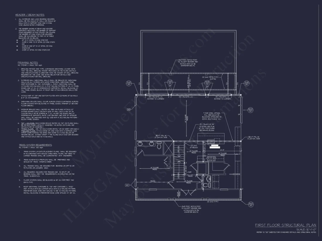 Stunning Coastal Beach house Plan with 3 Floors, 6 Beds, CAD
