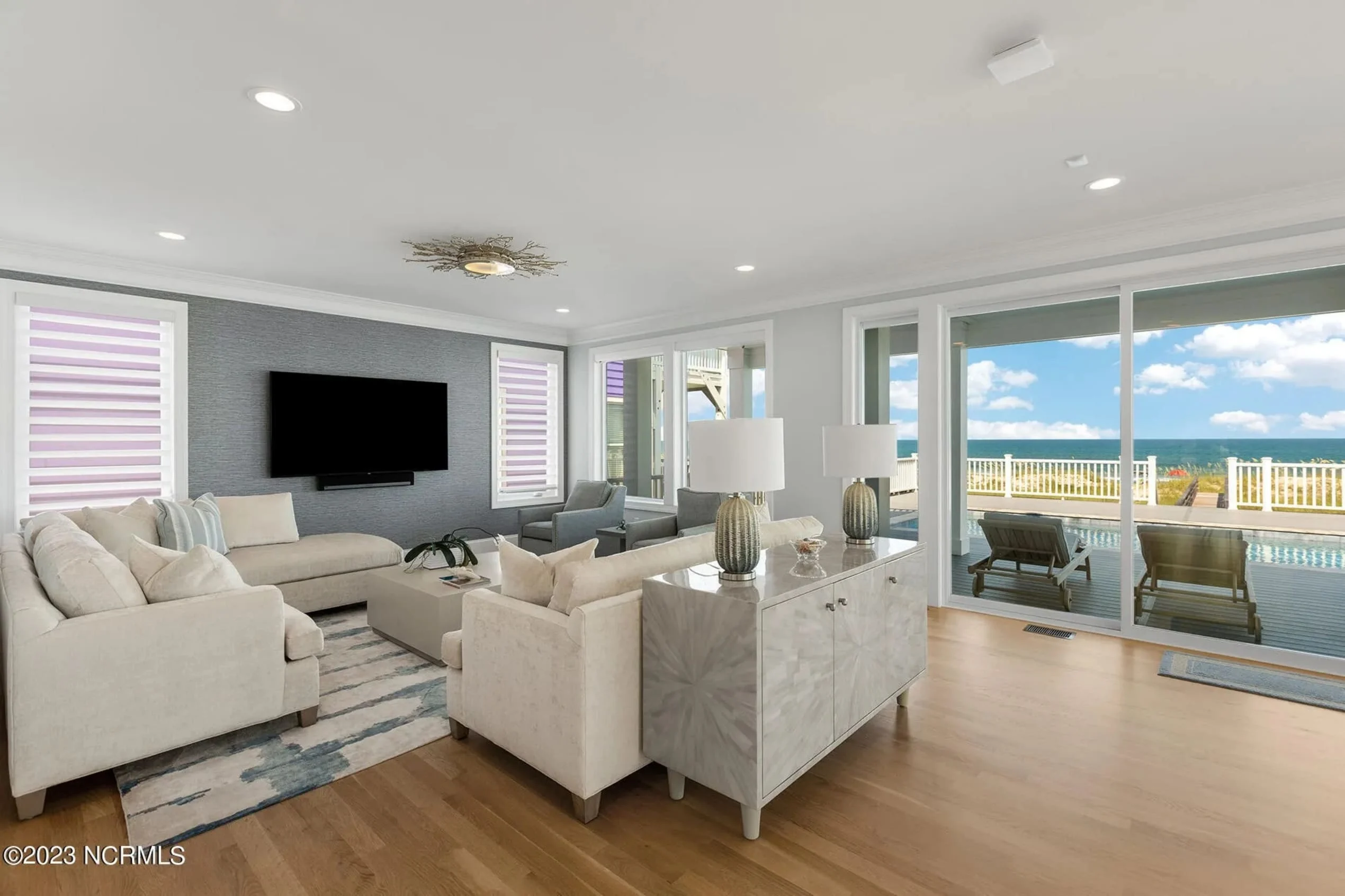 Stunning Coastal Beach house Plan with 3 Floors, 6 Beds, CAD